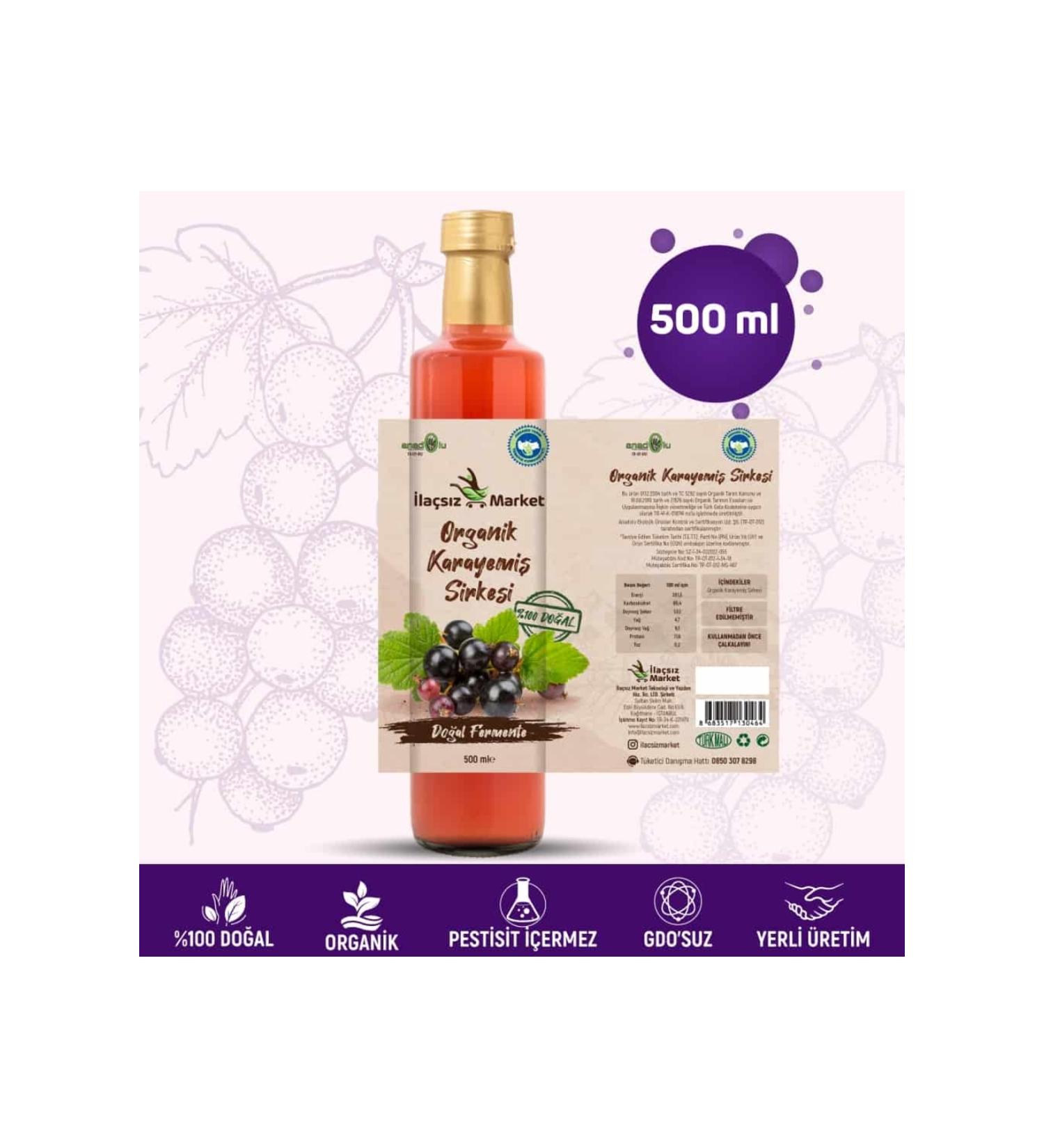 Drug-Free Market Artichoke Vinegar / 500 ml (VERY SHARP)