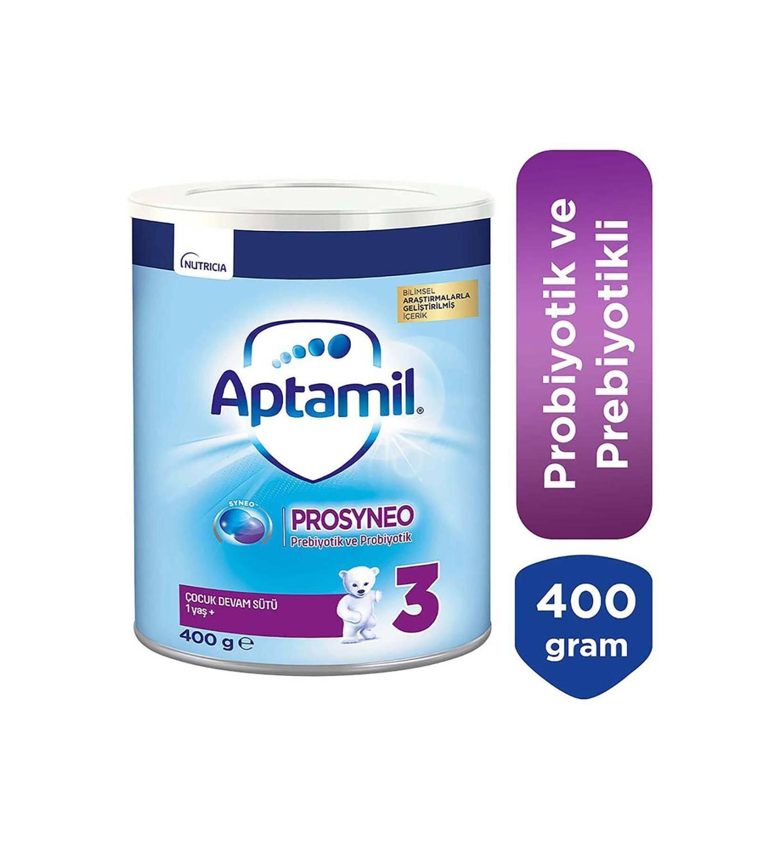 Aptamil 3 Child Follow-On Milk Prosyneo 1 Year 400 gr - Buy Online on GoSupps.com