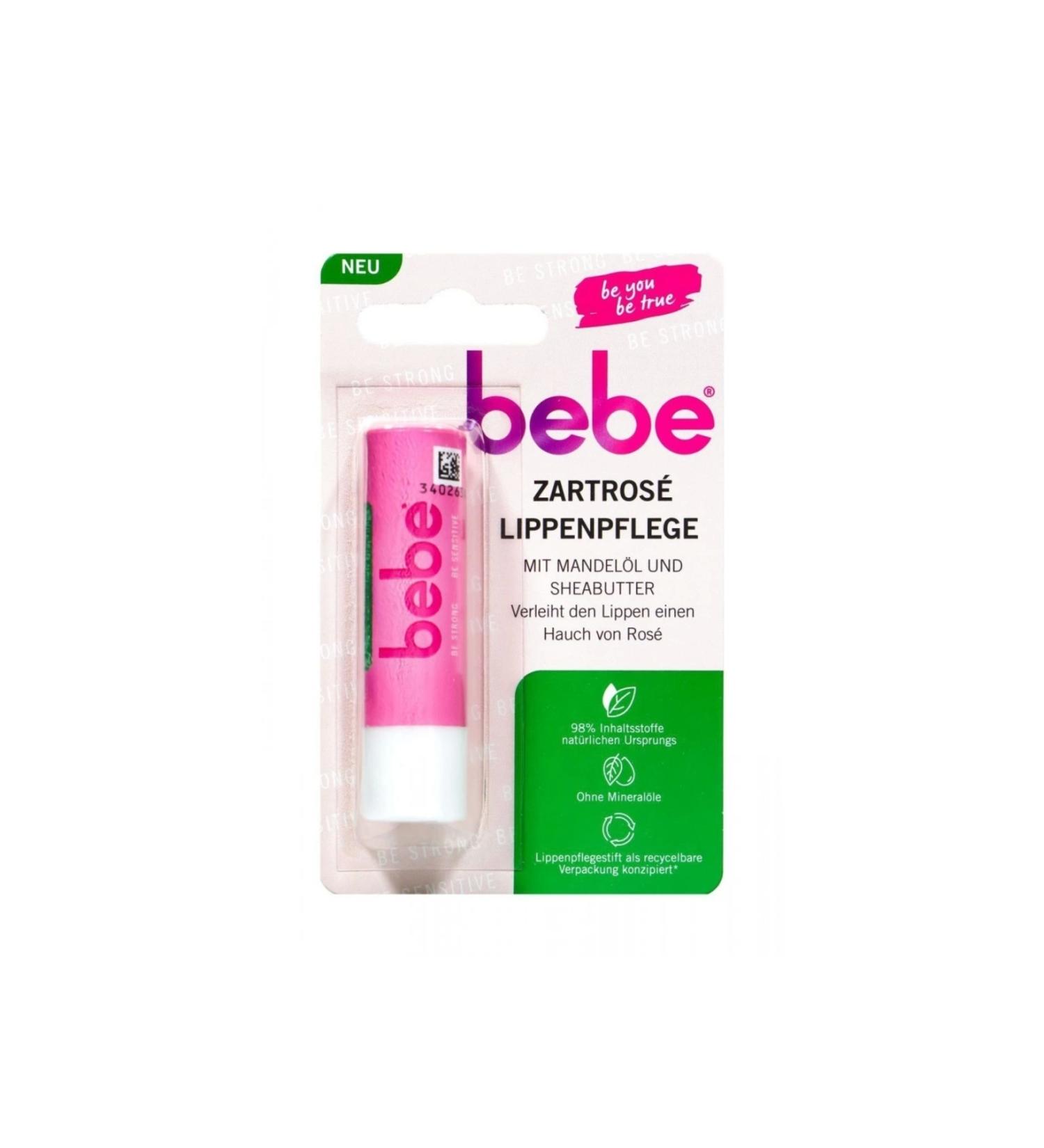 Bebe Zartpflege Sensitive Child Lip Care Balm - Natural Rose