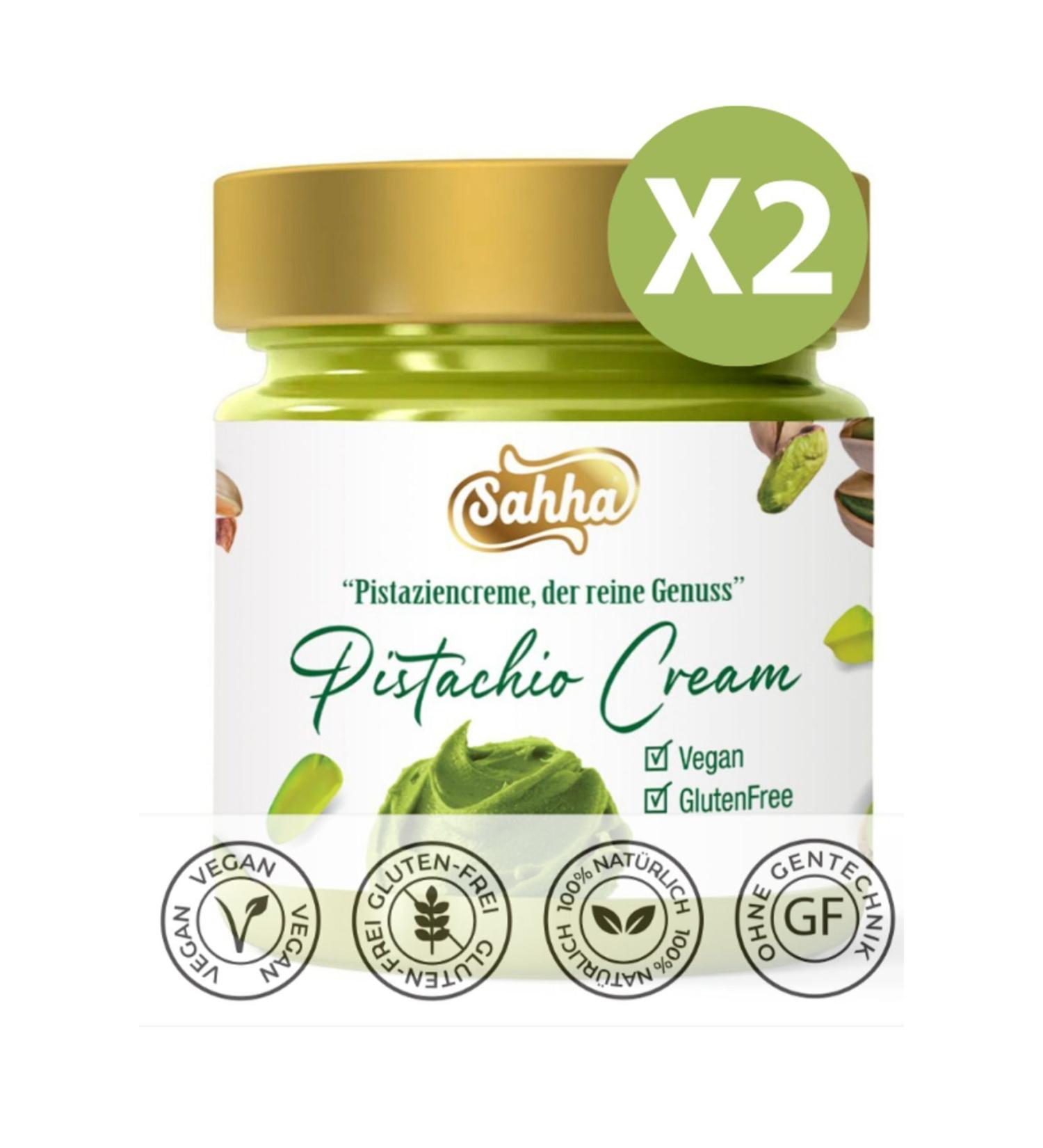 sahha pistachio cream 2 pack economy