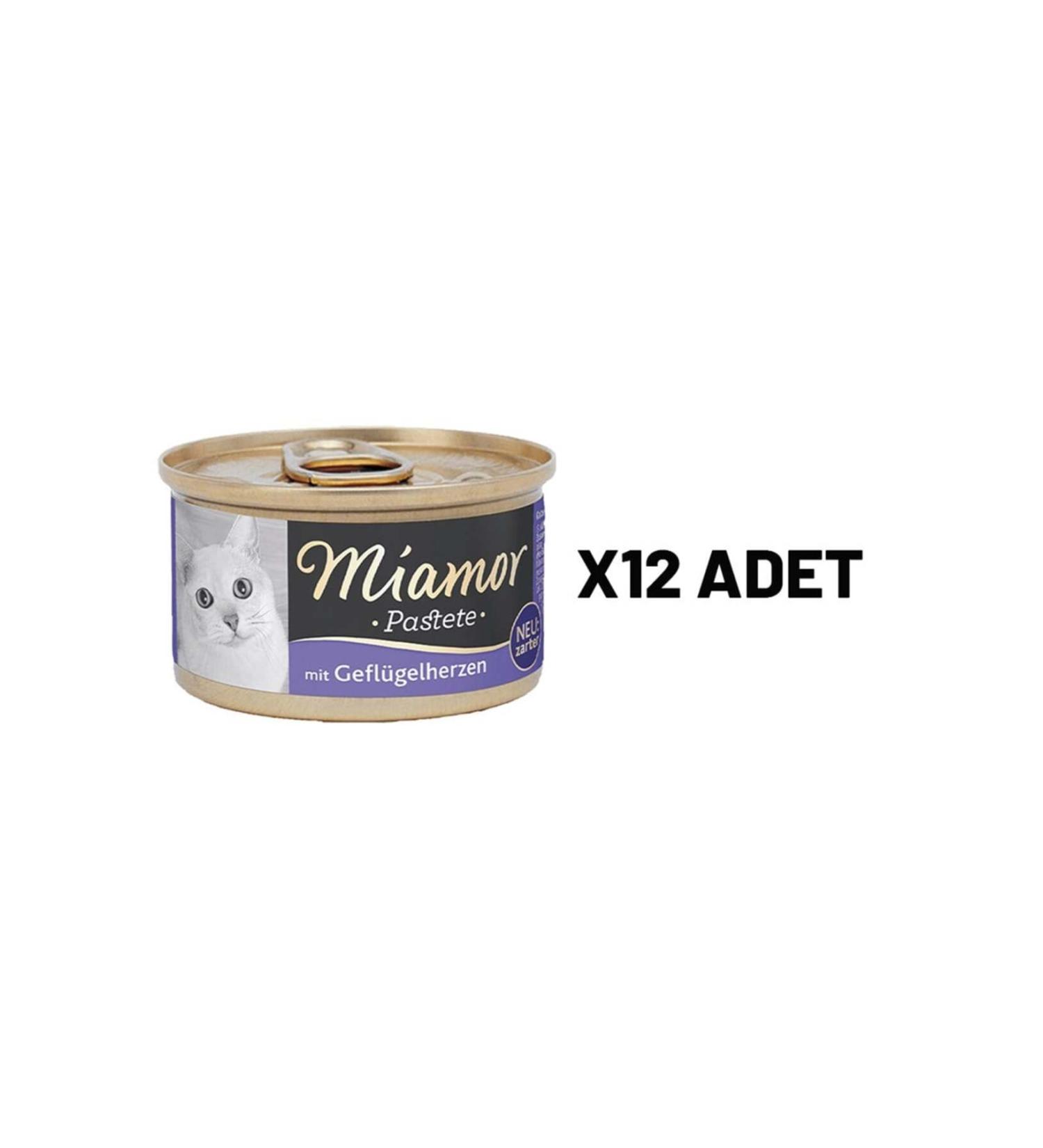 Miamor Miamor Pastete Cat Heart 85 Gr X 12 Pieces