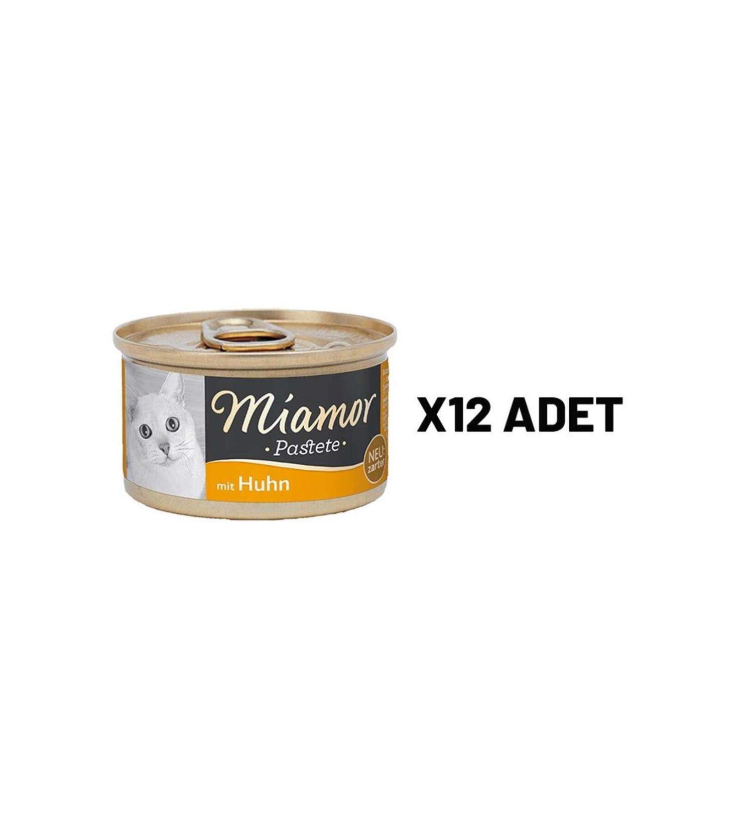 Miamor Miamor Pastete Cat Chicken 85 Gr X 12 Pieces