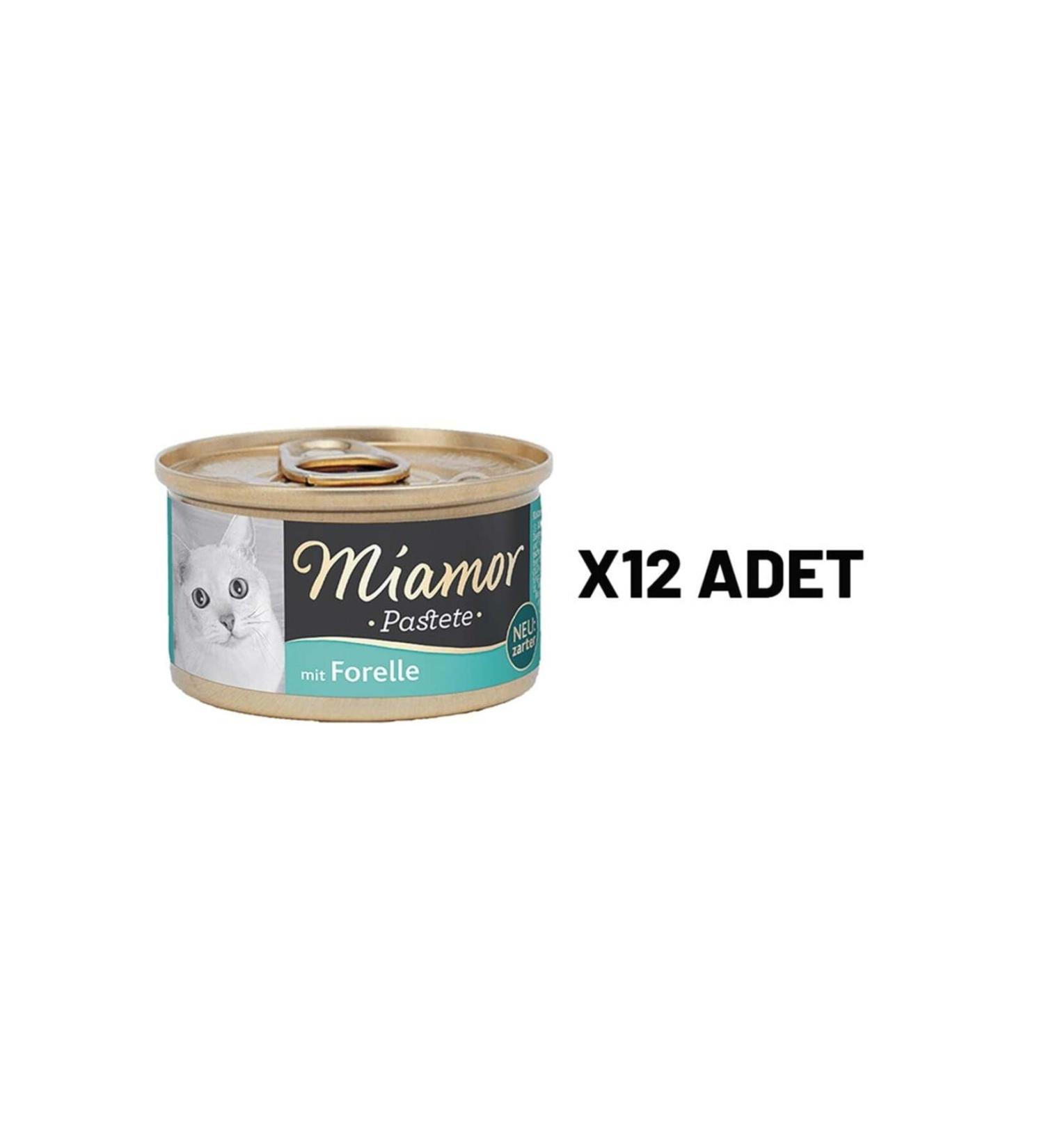 Miamor Miamor Pastete Cat Trout 85 Gr X 12 Pieces
