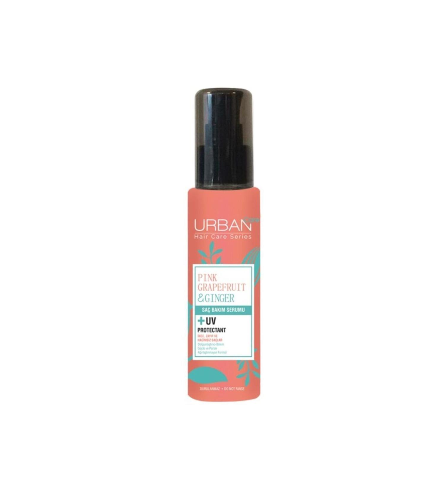Urban Care HAIR SOOTHING AND BALANCING HAIR SERUM WITH PINK GRAPEFRUIT AND GINGER 75 ML KEYON2930