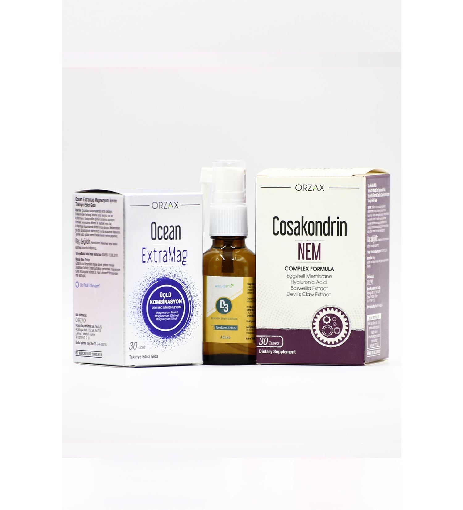 Ocean Extramag D3 Vitamin And Cosachondrin Moisture Set