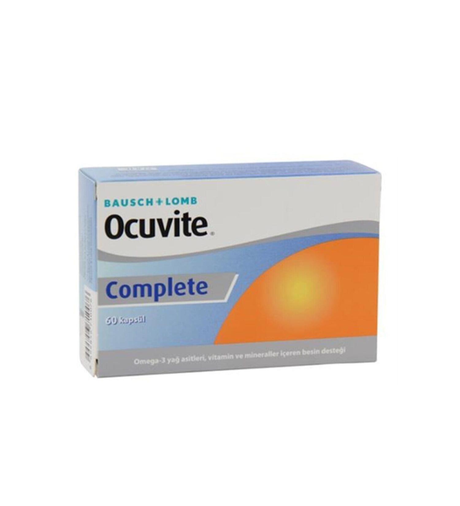 Ocuvite Complete Bausch & Lomb 60 Capsules
