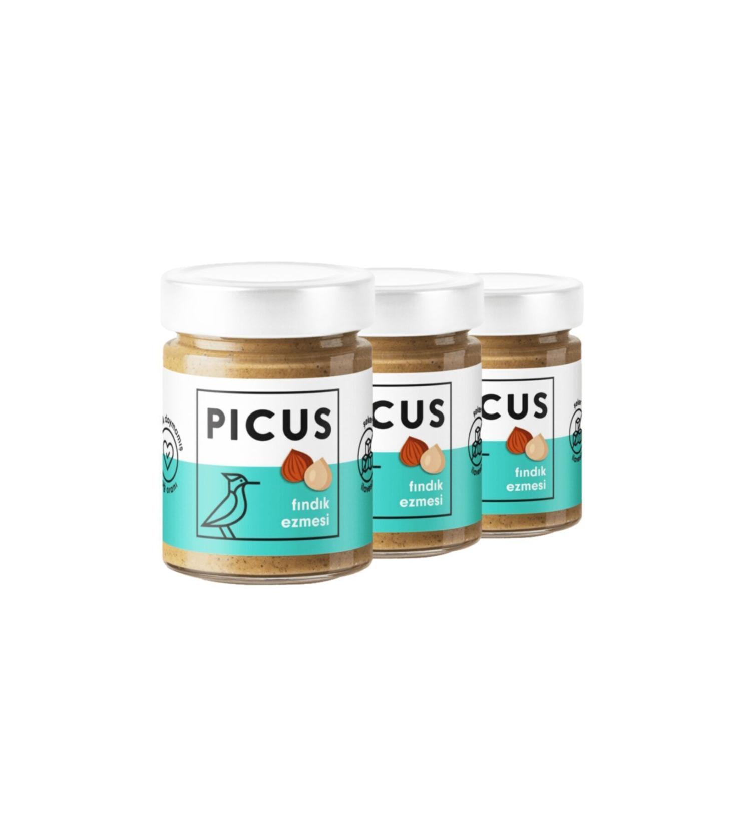 picus Hazelnut Paste 195 Gr. X 3 Pieces