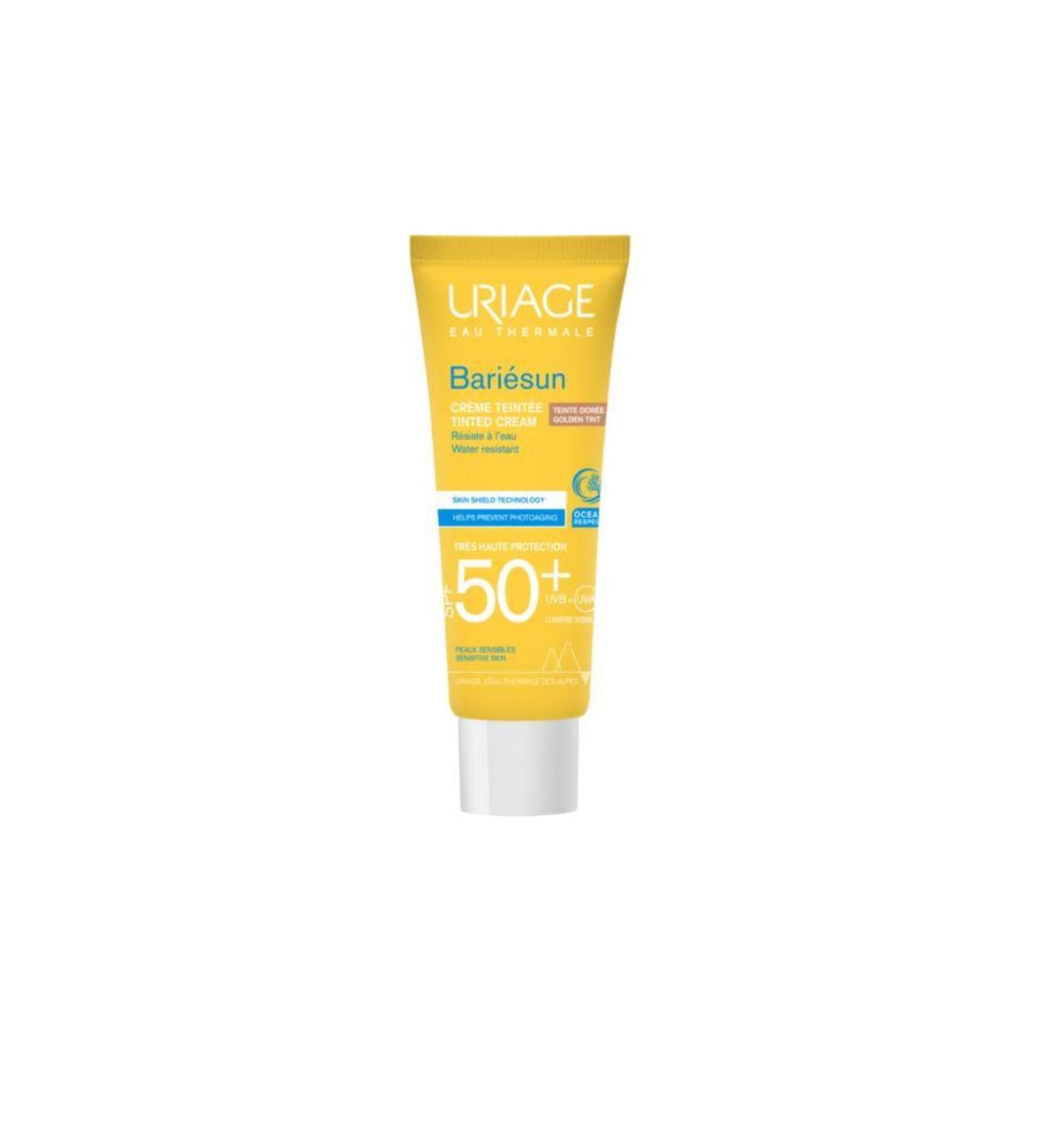 Uriage Bariesun Tinted Cream Spf50 50 ml - Golden Tint
