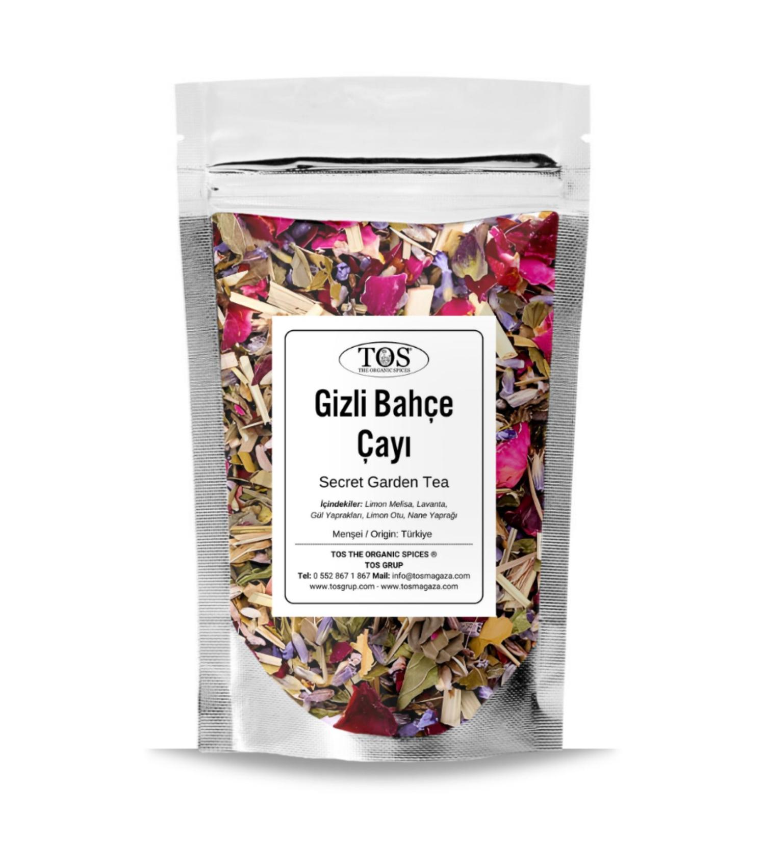 TOS The Organic Spices Secret Garden Tea 250 gr (1st Quality) Secret Garden Tea