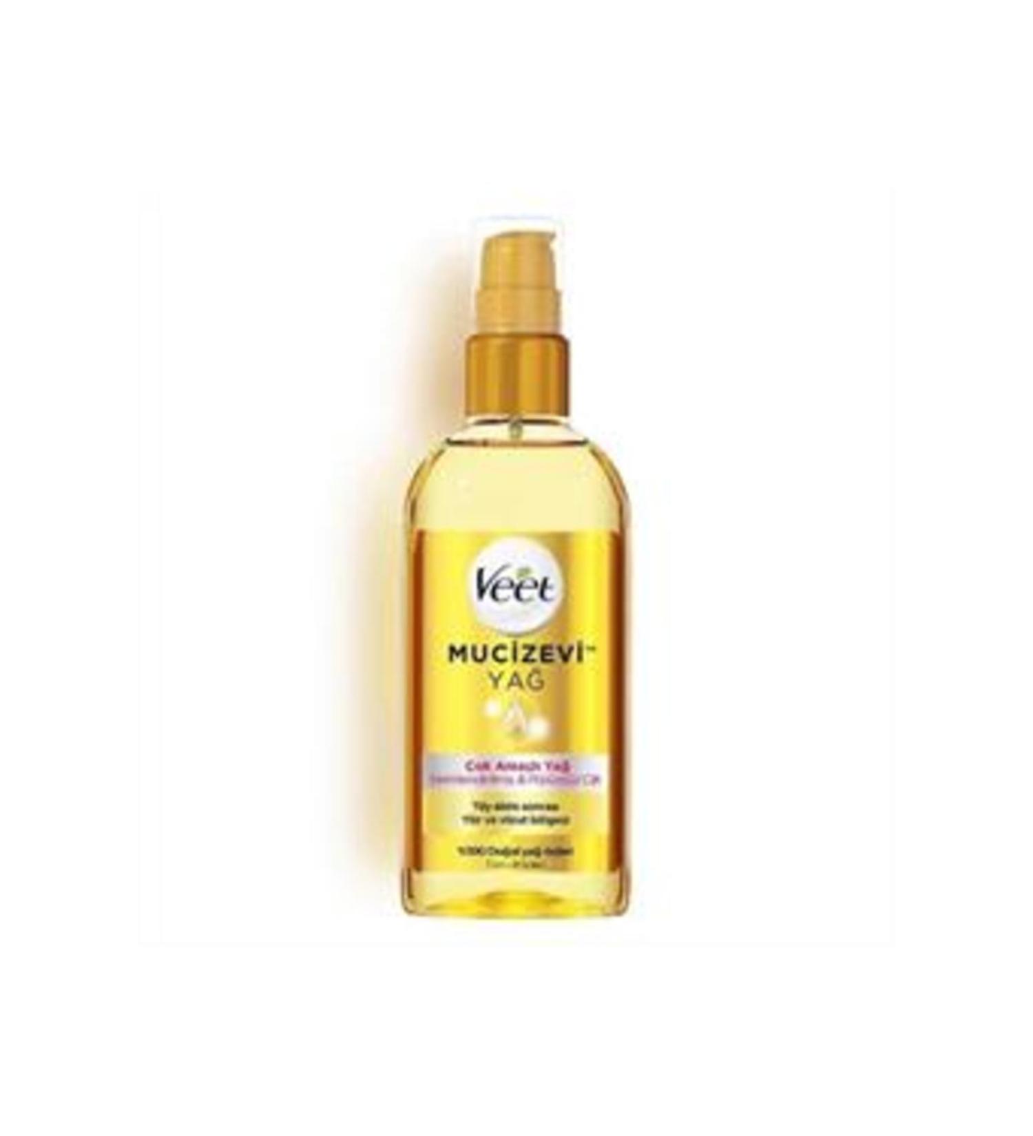 Veet Miraculous Oil - Multi-Purpose Moisturizer 100ml (SINGLE)