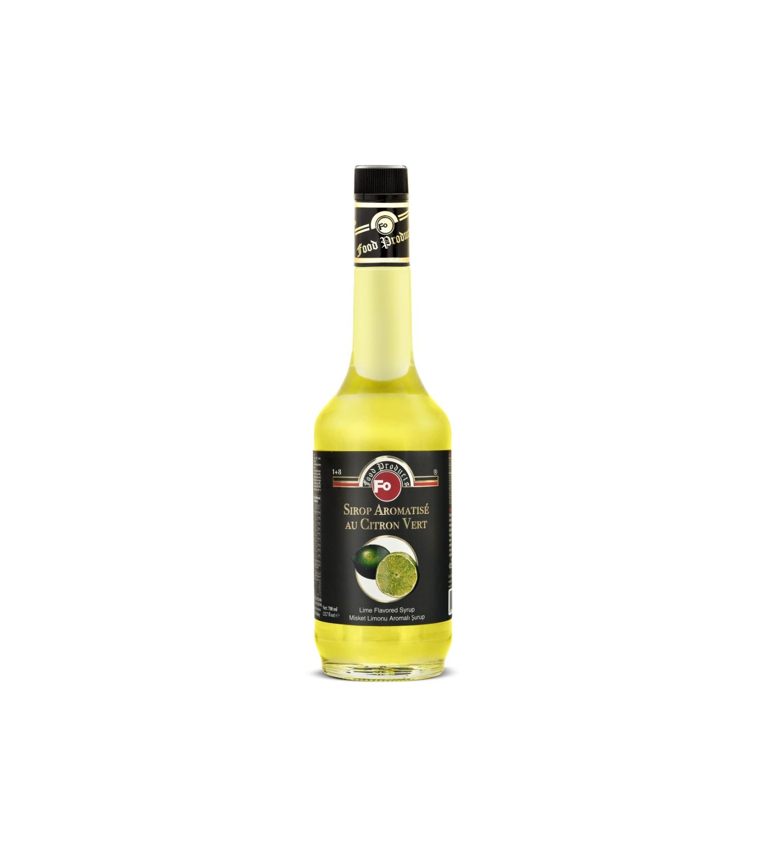 FO Lime Flavored Cocktail Syrup 700 ml - Buy Online on GoSupps.com