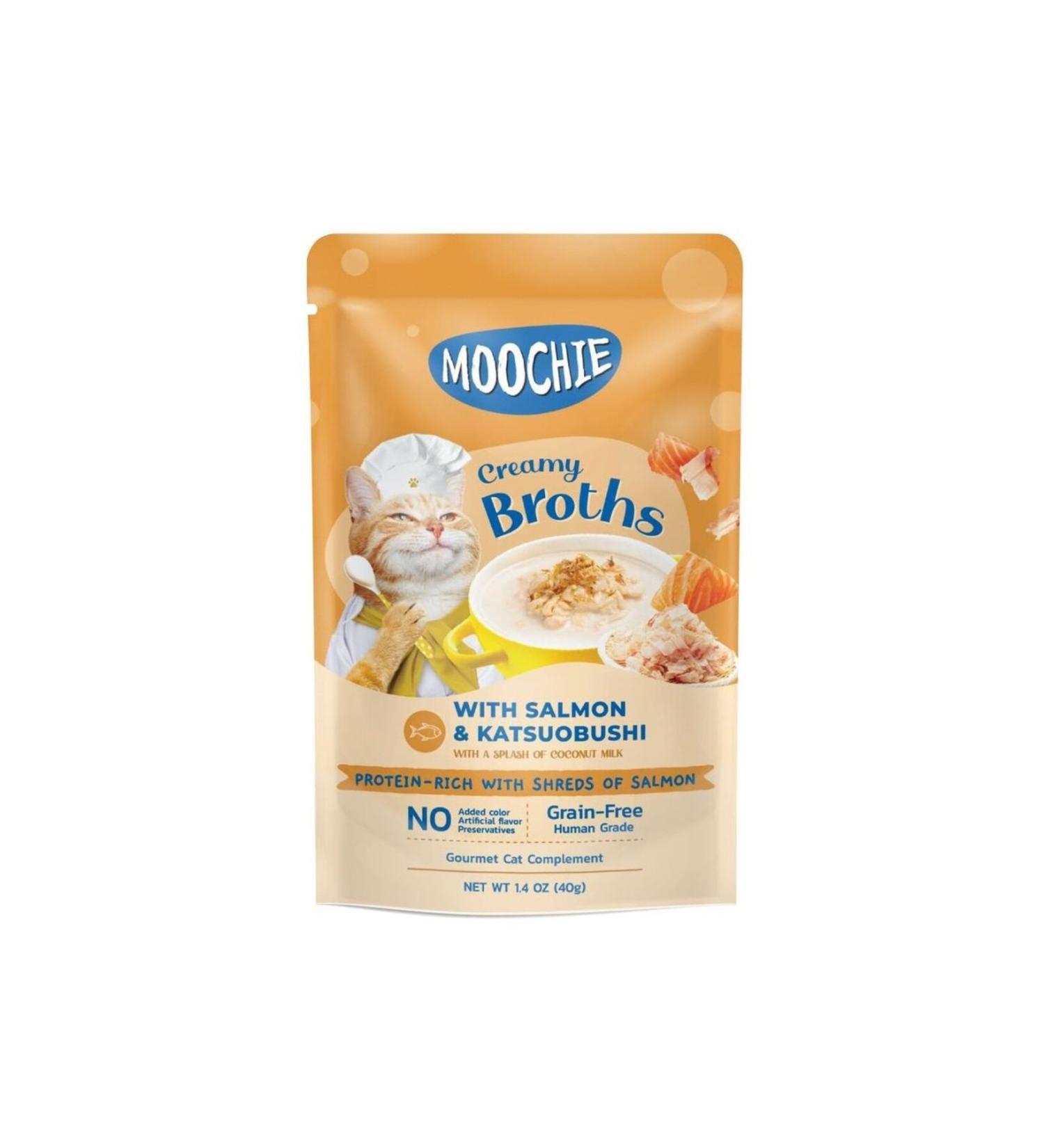 MOOCHIE Creamy Salmon & Katsuobushi Juice 40g Bag