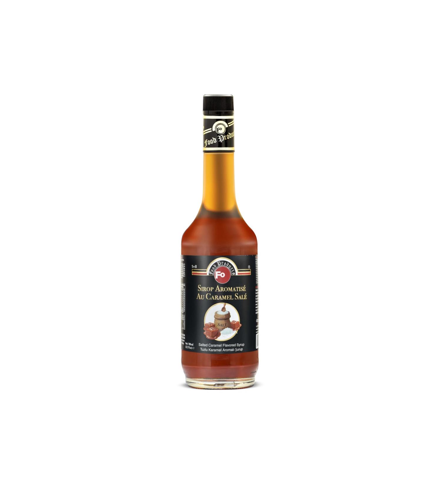 FO Salted Caramel Flavored Cocktail Syrup 700 ml - Buy Online on GoSupps.com