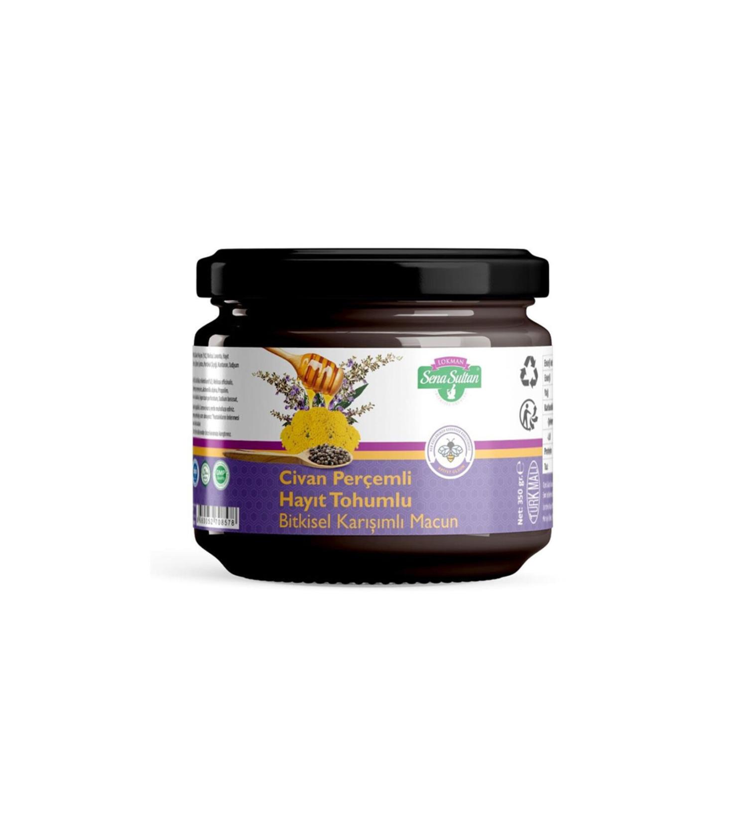 Honey World Organic Pure Karakovan Honey 500 gr Glass Jar