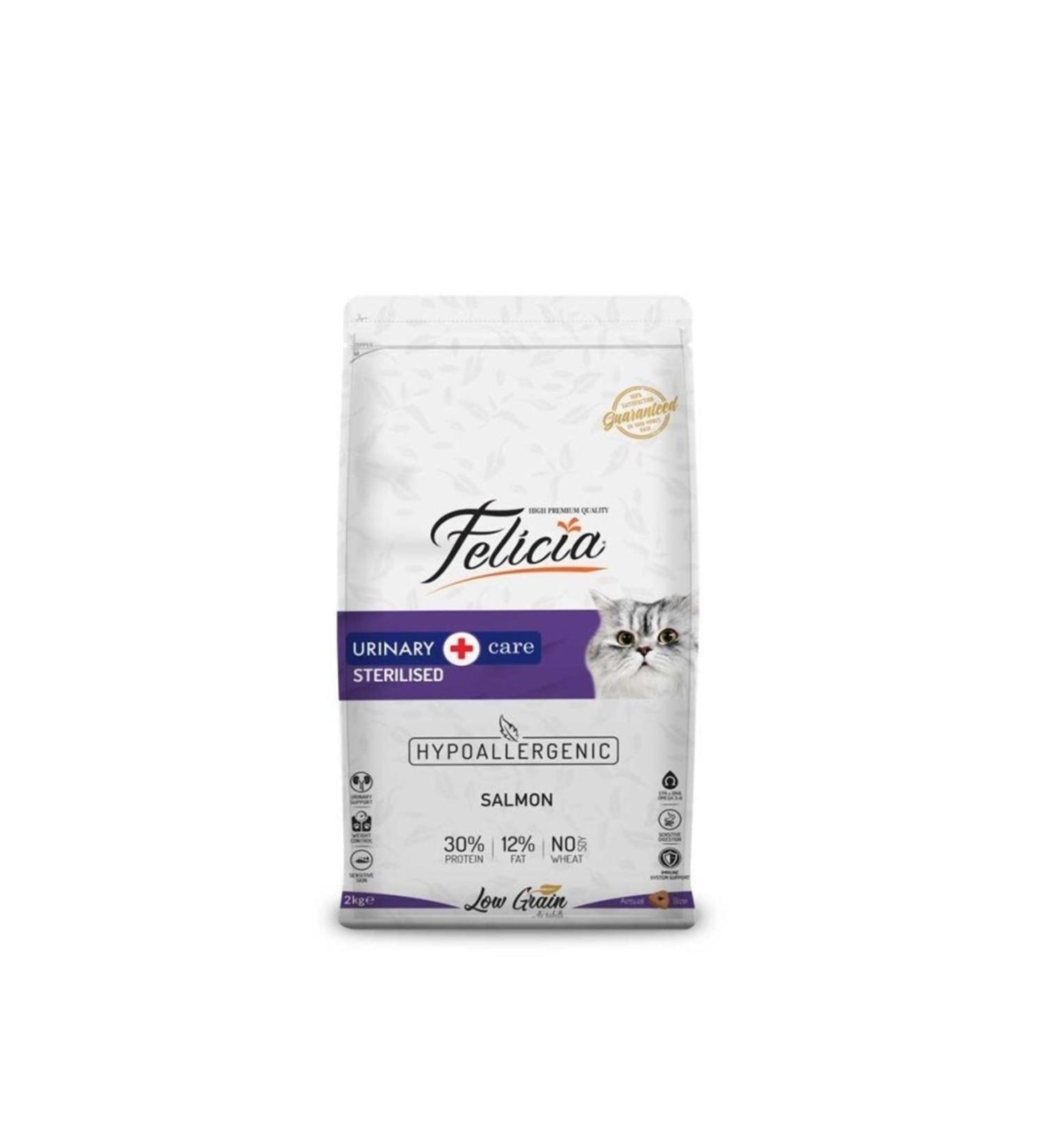 Felicia Salmon Sterilized Cat Food 2 Kg