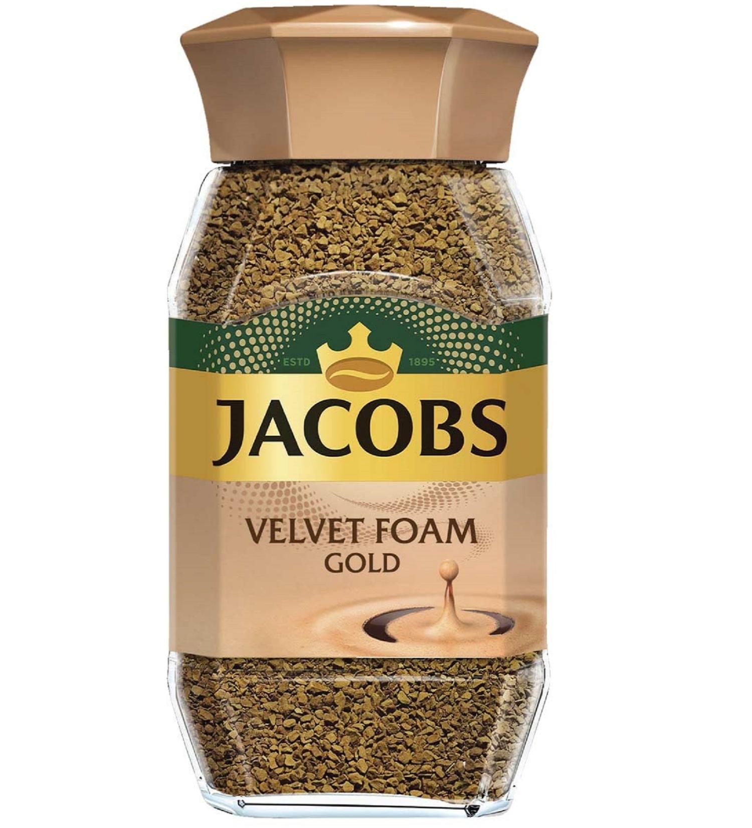 Jacobs Velvet Foam Gold 100 Gram Coffee