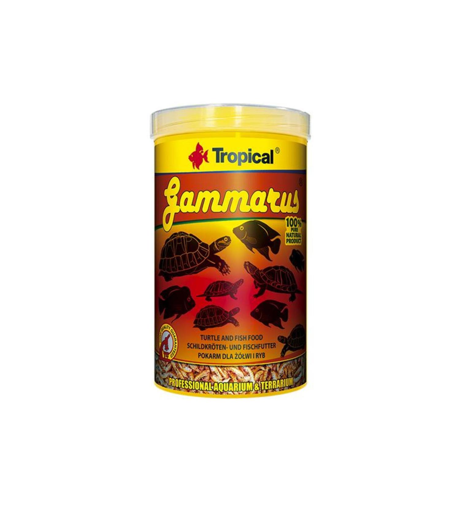 Tropical Gammarus Turtle Food 1000ml 120gr