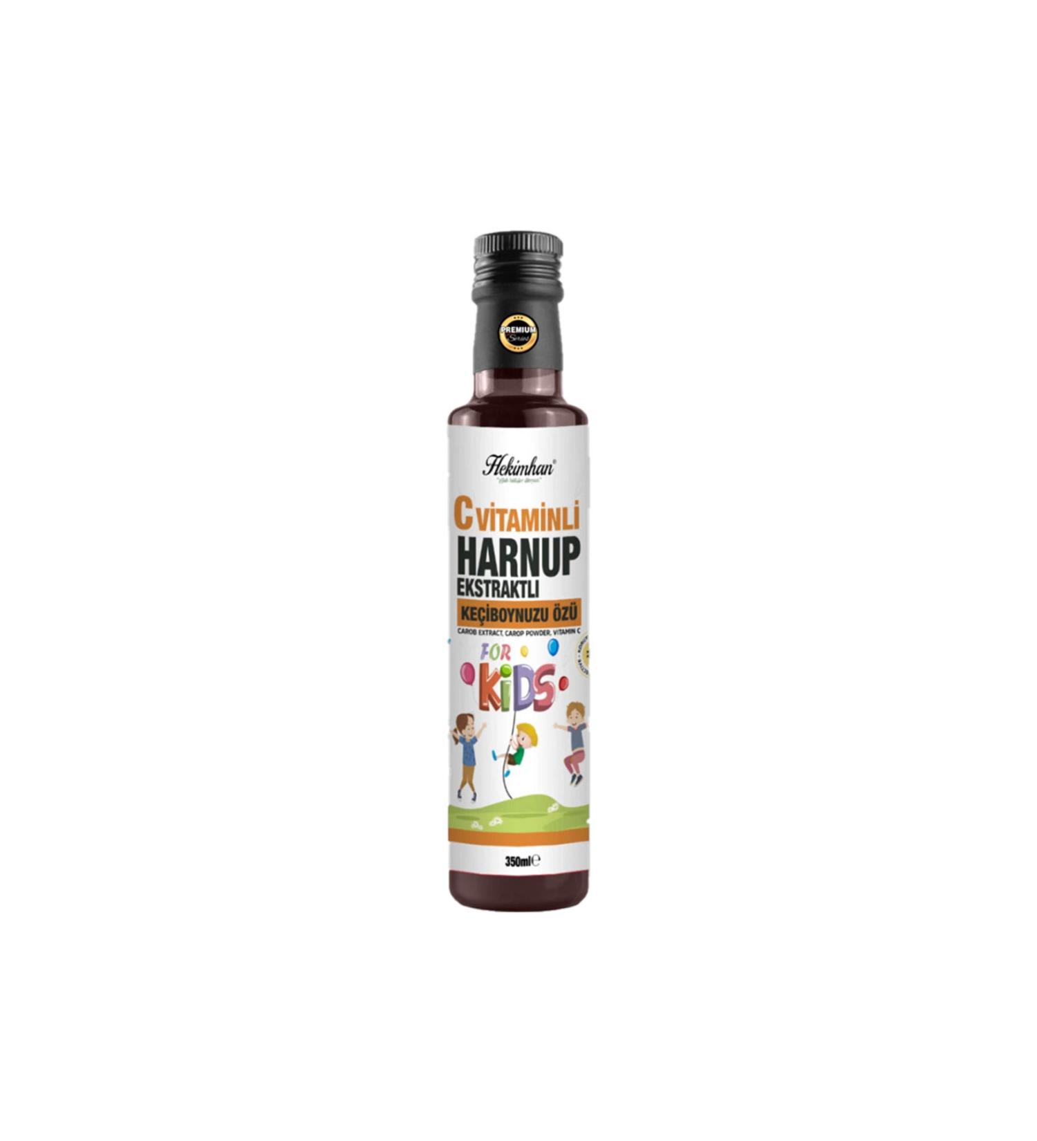 Hekimhan Vitamin C Carob and Carob Extract 350 Ml