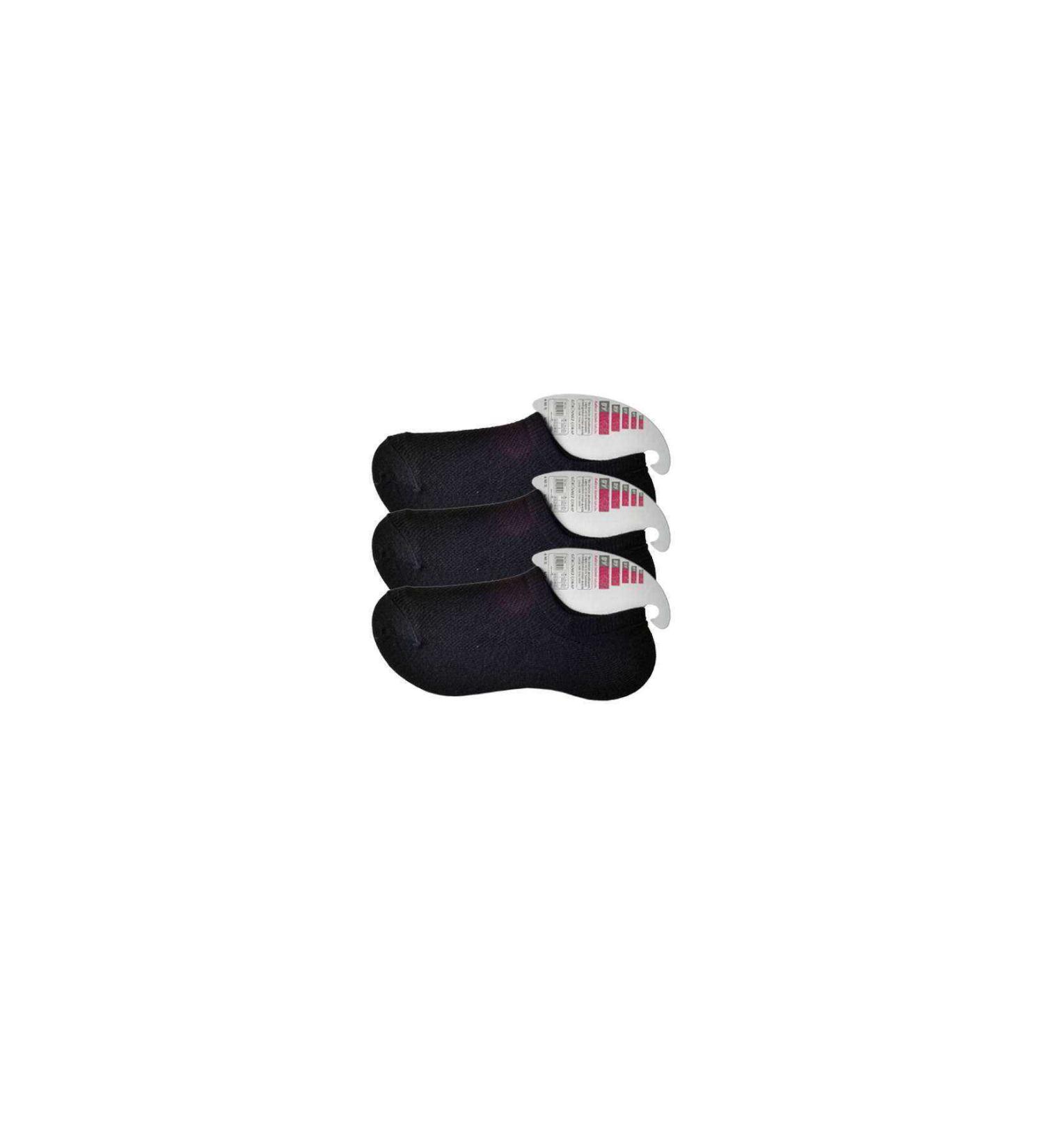Skygo Black Men's Invisible Socks 6 pairs
