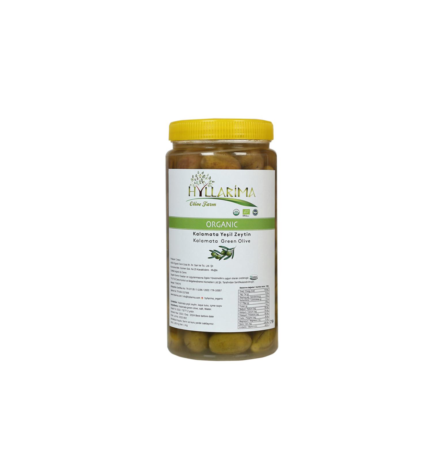 hyllarima Organic Kalamata Olives 1000 Gr.