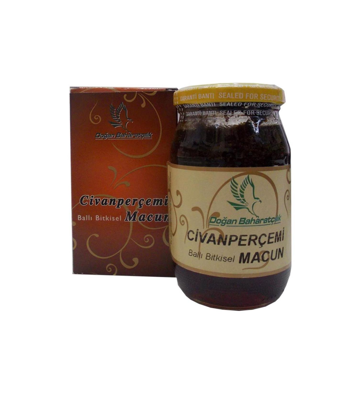 Yarrow Honey Herbal Mixture Glass Jar 450 Gr