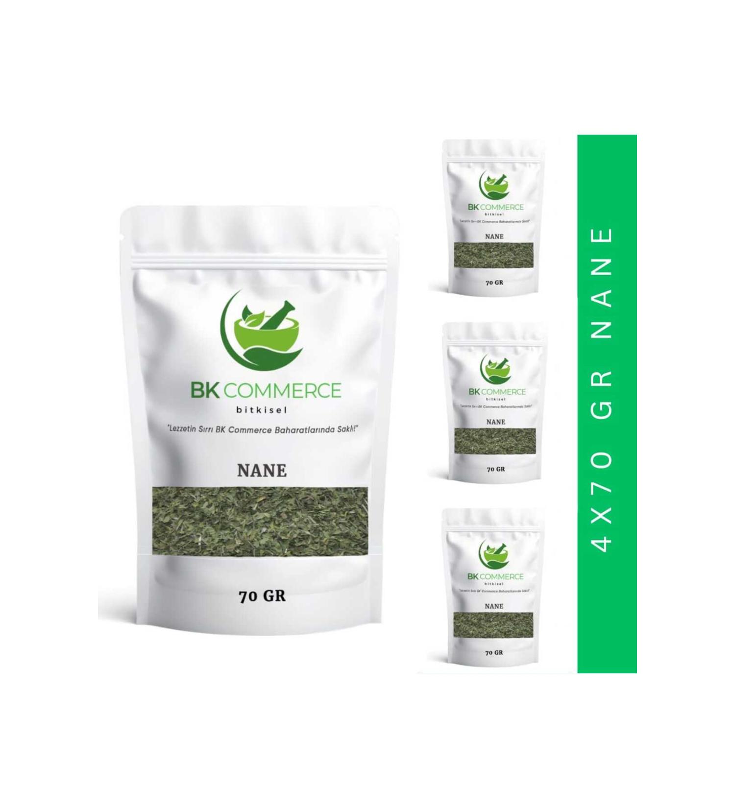 BK Commerce Mint 70 Gr x 4 Pieces - Mint 280 Gr