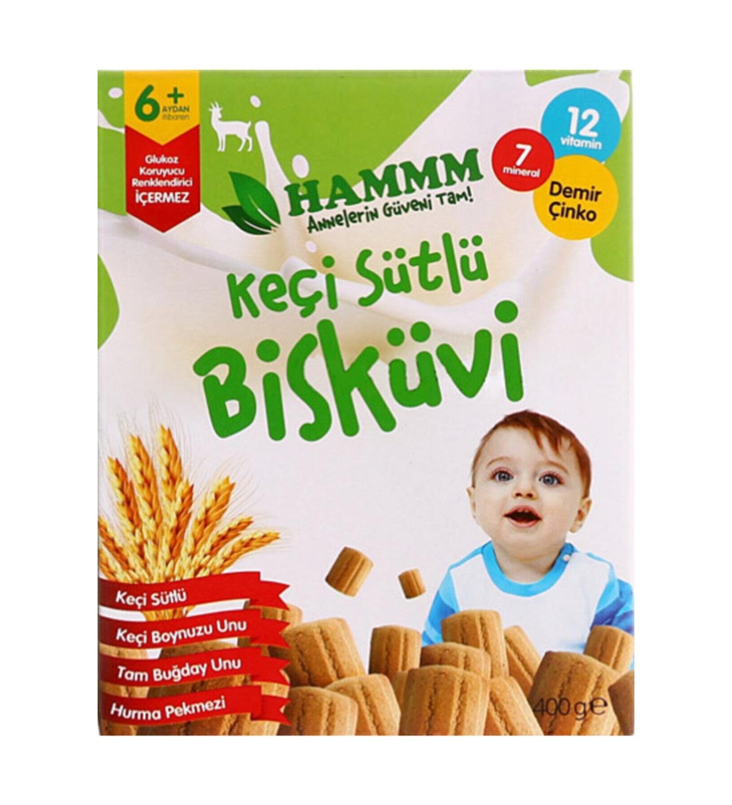 Hamm Goat Milk Baby Biscuits 400 gr