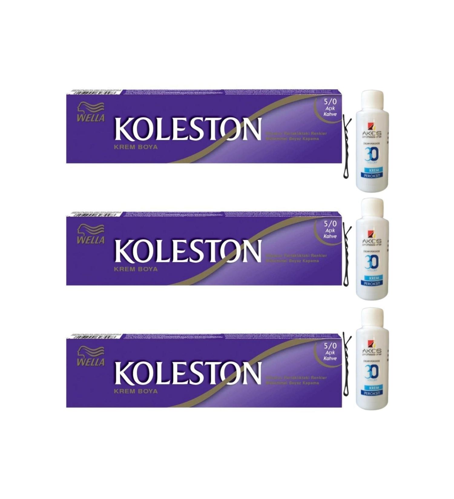 Splendore Lilac & Emerald Green & Turquoise 250ML 3-Pack Hair Dye