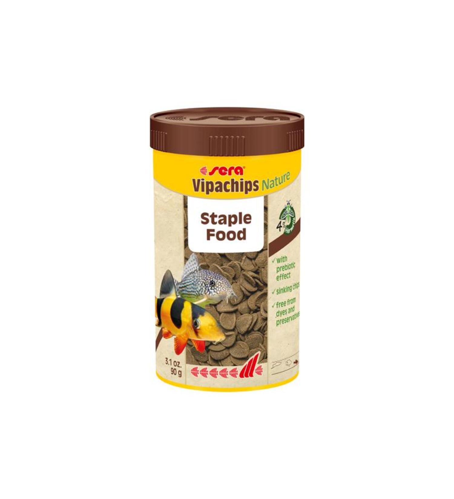 Sera Vipachips Nature 250 ml 90 gr Scavenger Fish Food