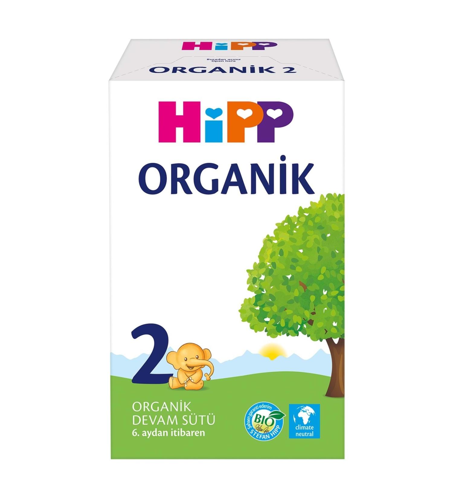 Hipp Organic Follow-On Milk 600gr No:2 (STARTING FROM THE 6TH MONTHS)