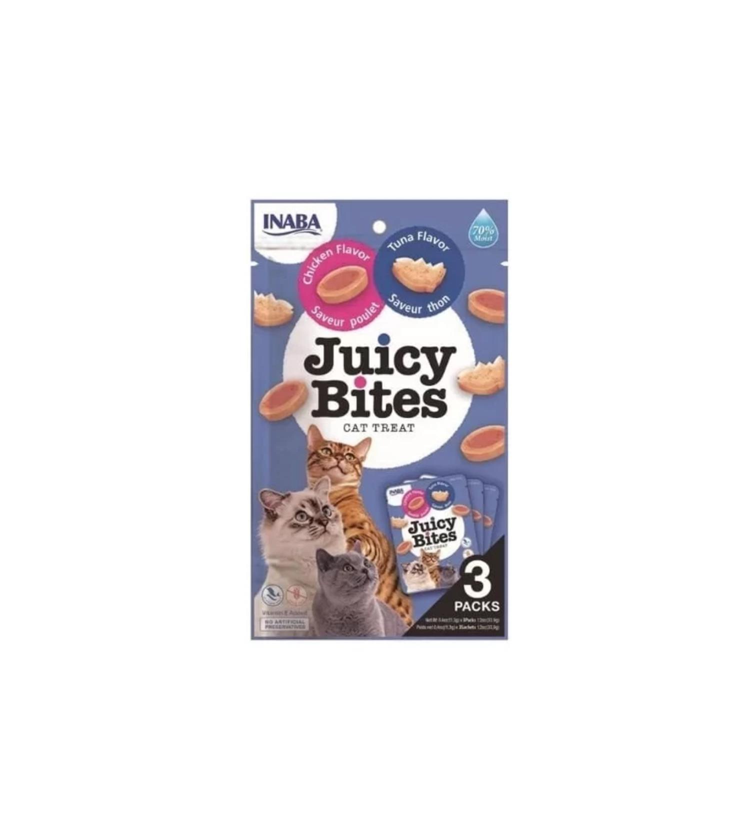 Inaba Juicy Bites Chicken and Tuna Cat Food Reward 11.3 gr 3 Pieces