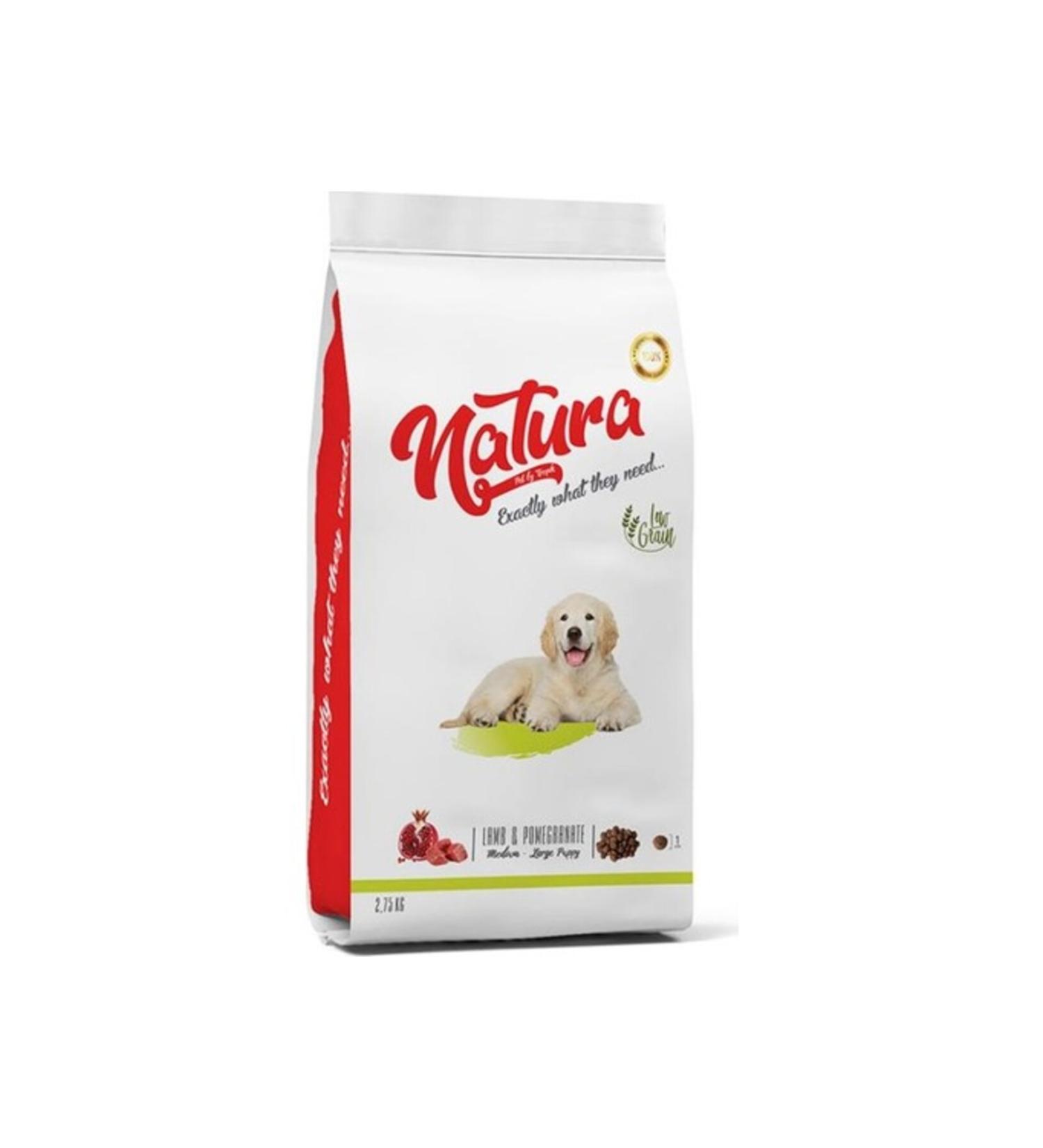 Natura Low Grain Lamb and Pomegranate Puppy Dry Food 2.75 Kg