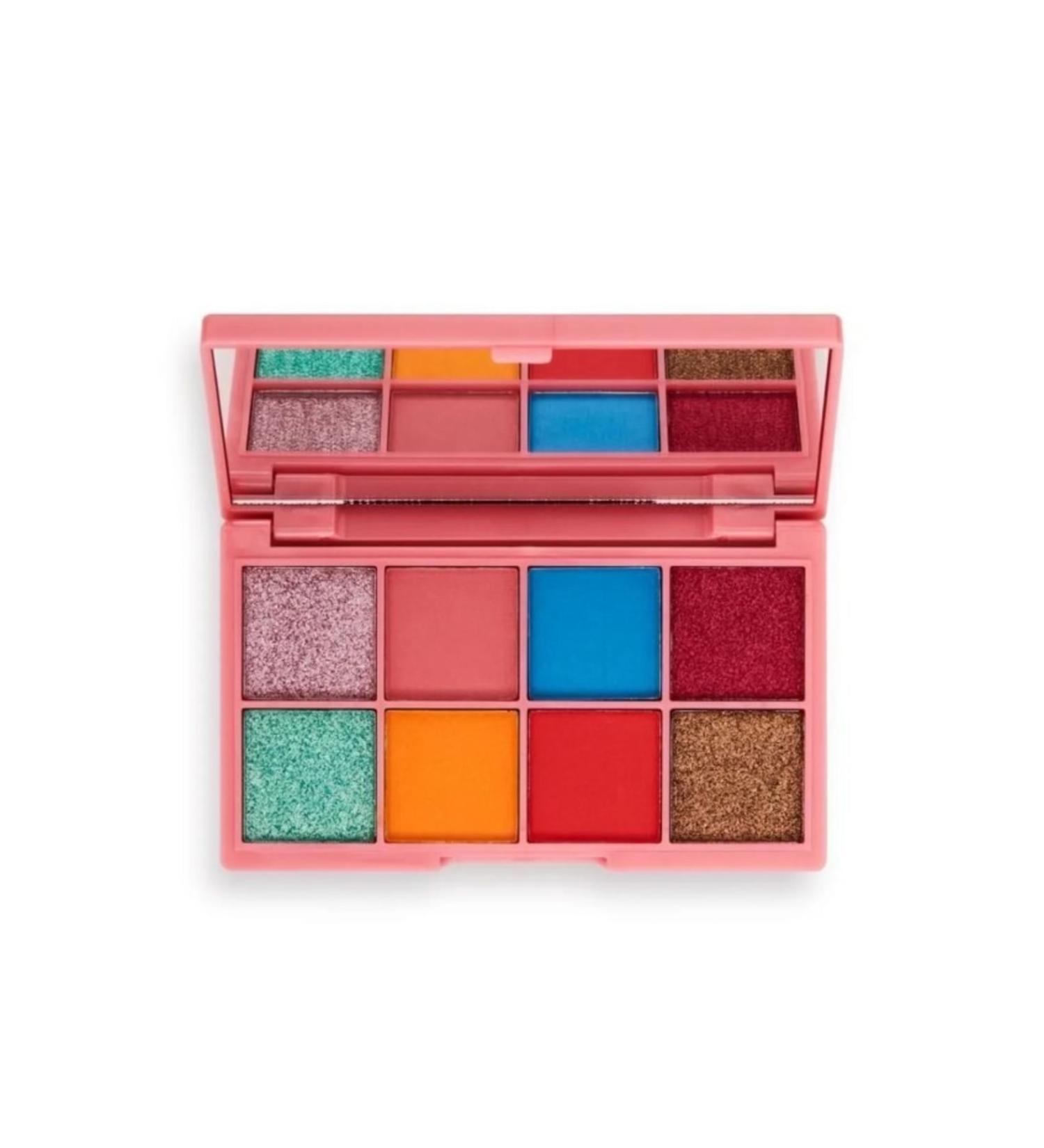 I Heart Revolution Mini Tasty Eyeshadow Pal. Watermelon