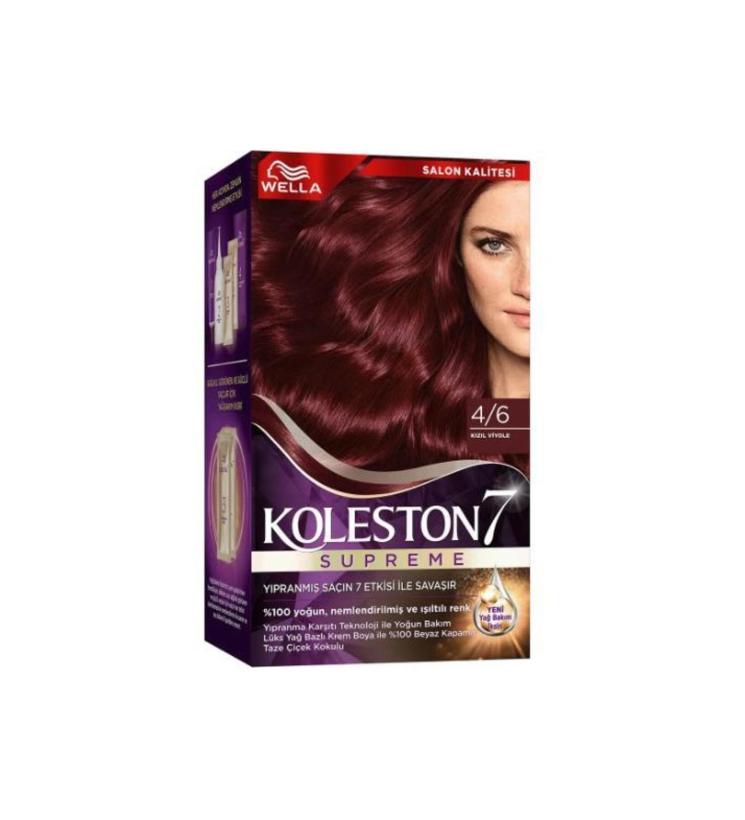 Wella Koleston Kit Hair Dye 66/46 Love Flame