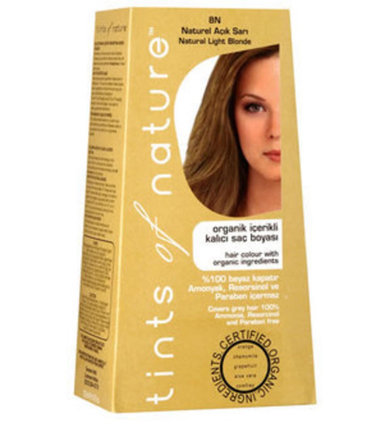 Tints Of Nature Brand: Hair Dye Light Blonde 8n 120 Ml Category: Hair Dye