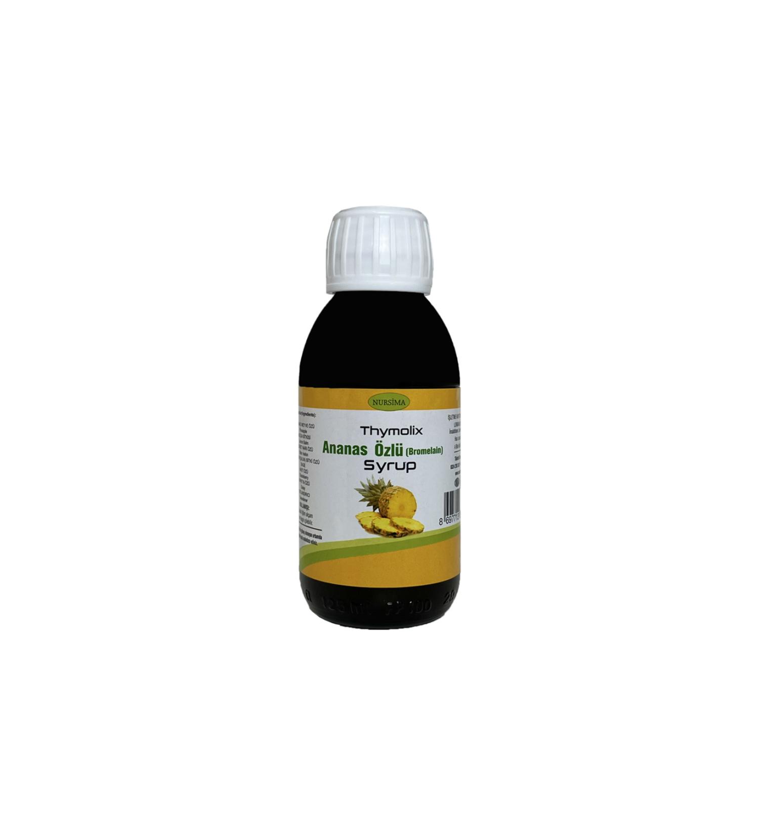 Nursima Pineapple Extract Bromelain Syrup 125 ml