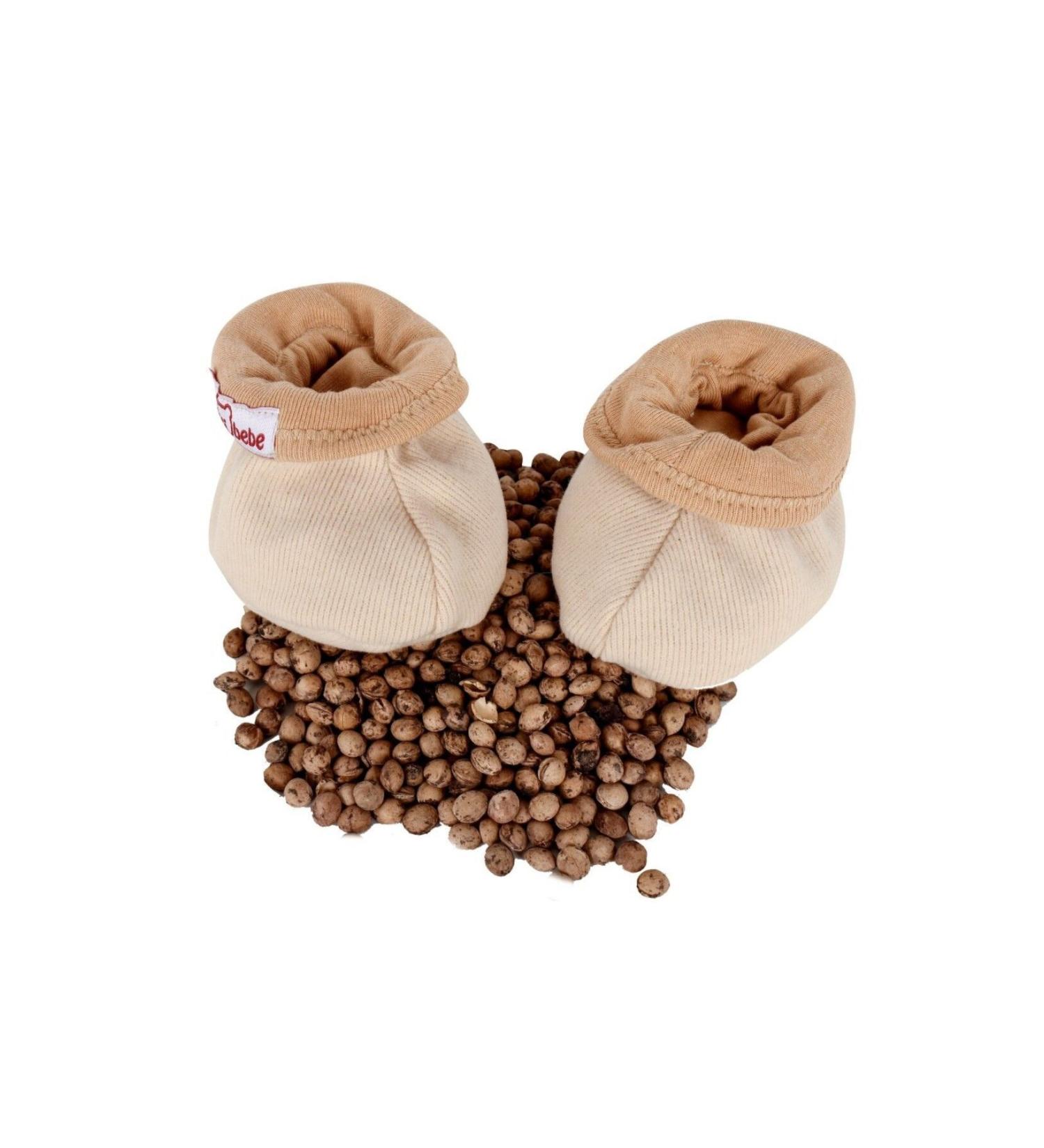 Sevi Bebe Cherry Pitted Thermal Booties Art-686 Ecru - Buy Online on GoSupps.com