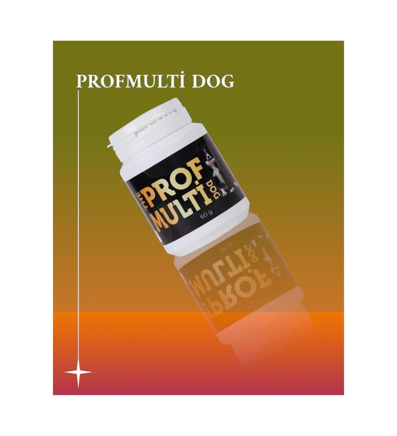 THEPROFMULTI Profmulti Dog Multivitamin Formulated by Veterinary Professors for Dogs 60 gr - Buy Online on GoSupps.com