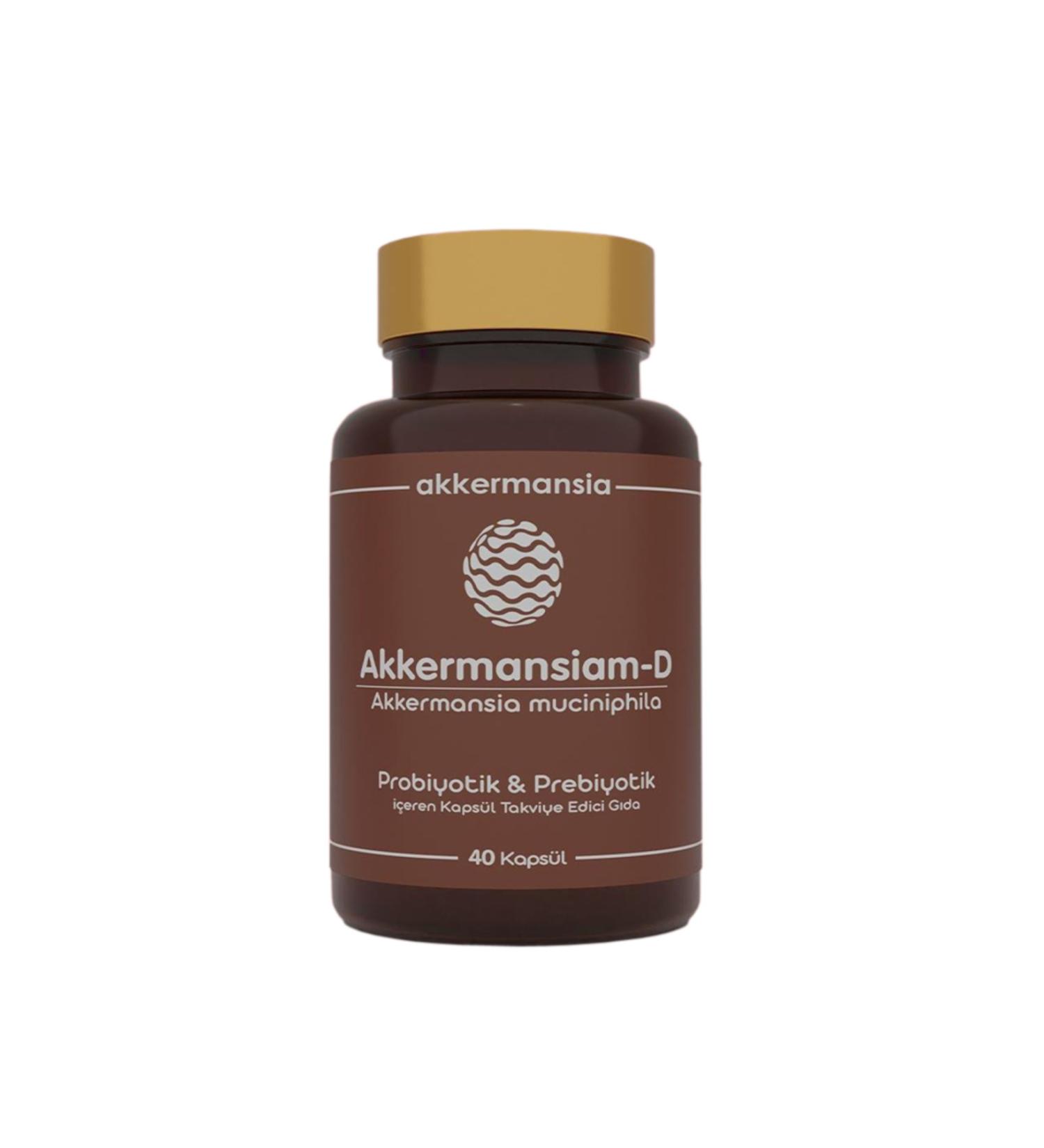 Akkermansiam-D Akkermansia Muciniphila 40 Capsules