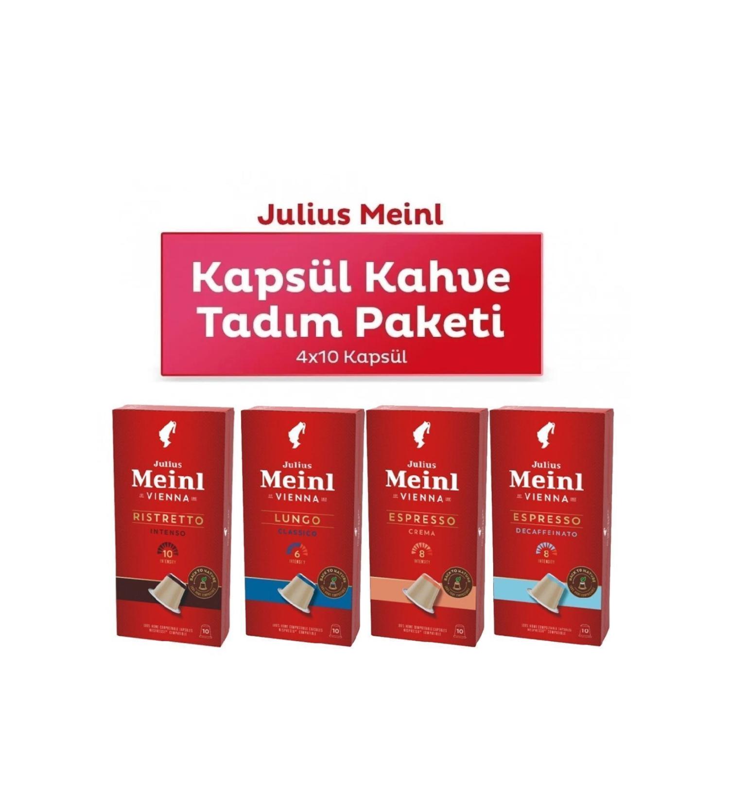 Julius Meinl Nespresso Capsule Tasting Pack