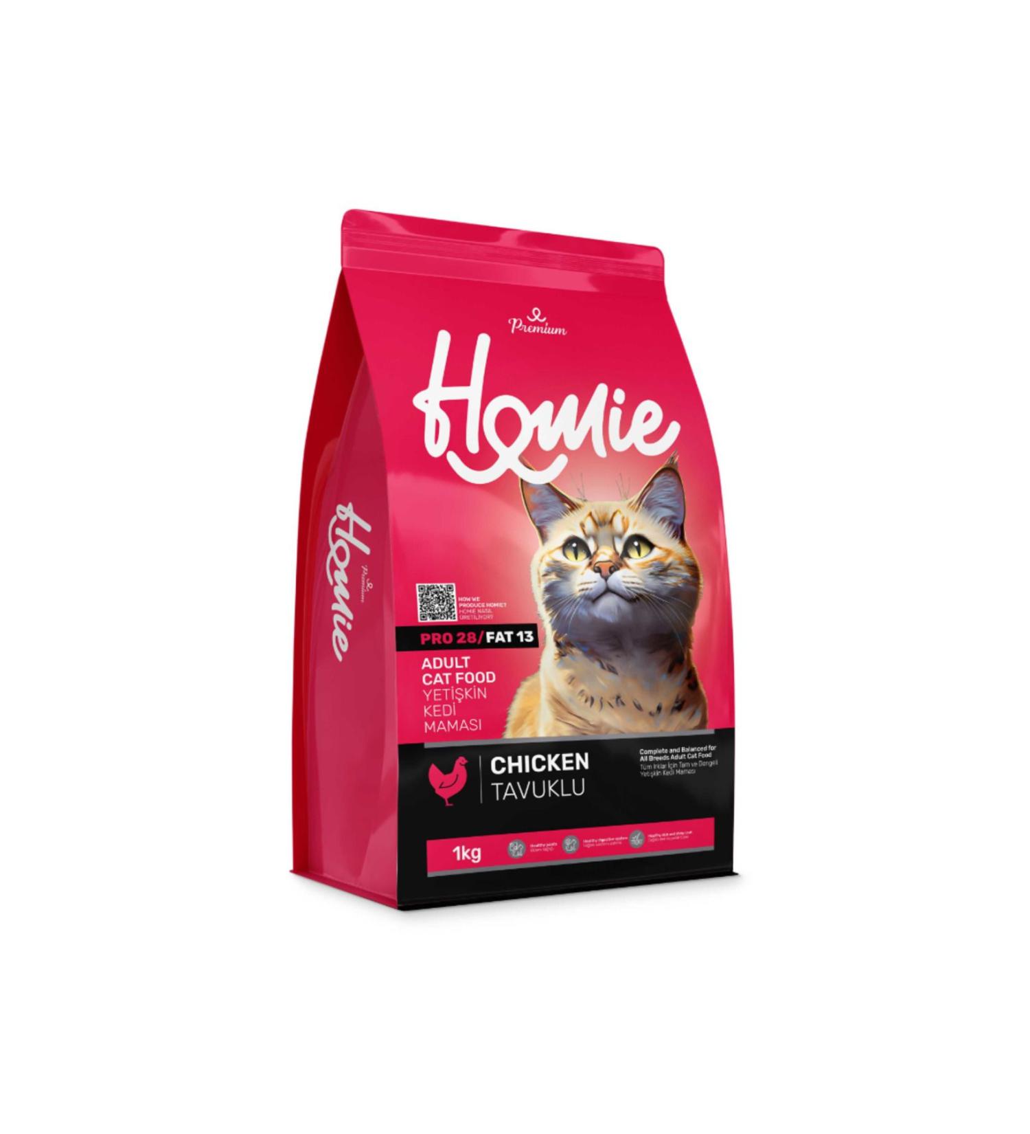 Homie Low Grain Chicken Adult Cat Food 1.5KG