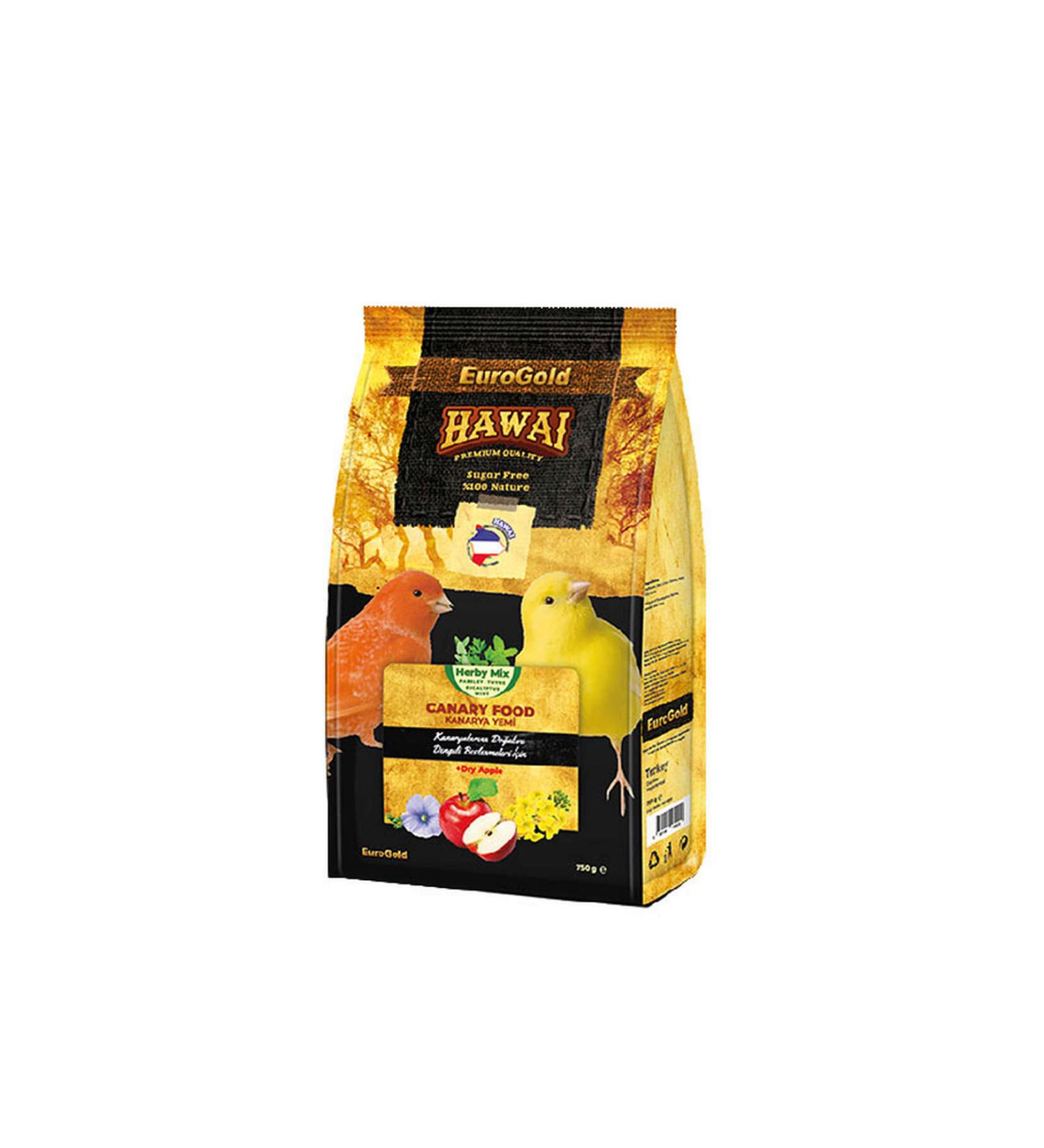EuroGold WORLD HAWAI CANARY FOOD 750 GR. X 2 PCS 533132