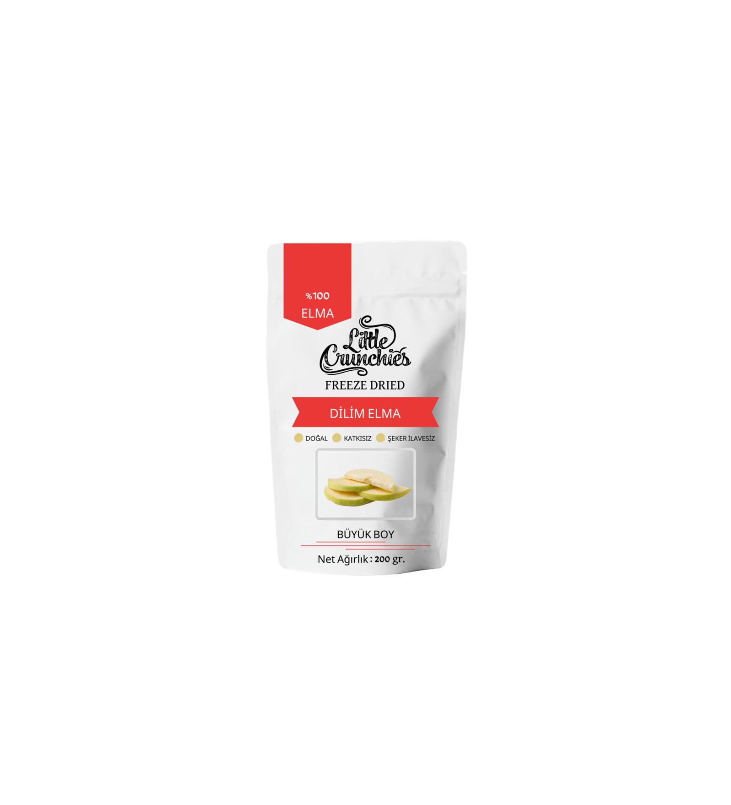 Little Crunchies Freeze Dried Sliced Apples - 200 Gr. - Large - Freeze Dried