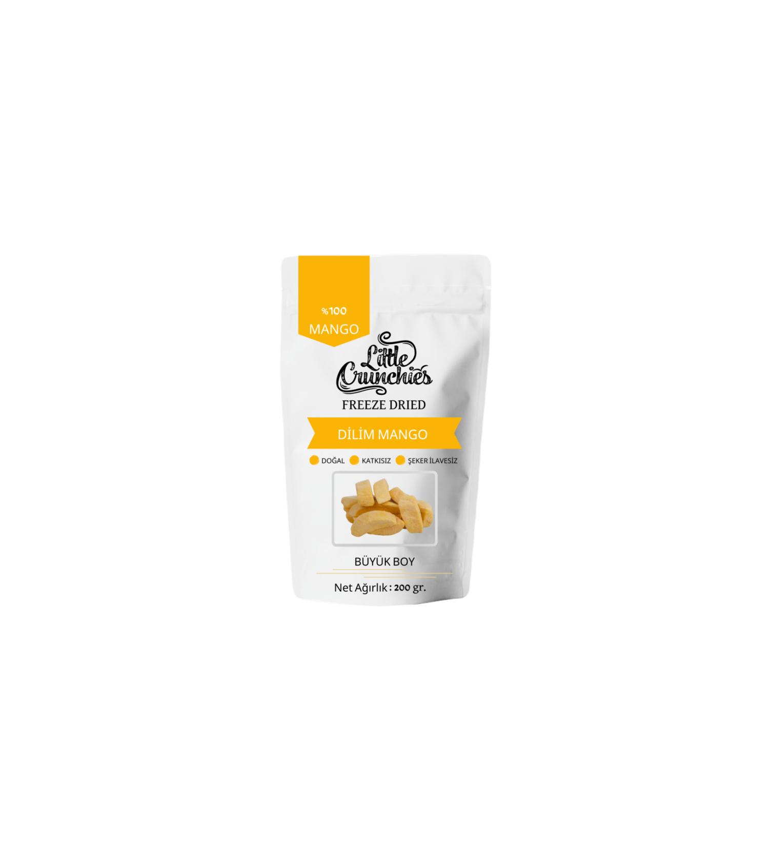 Little Crunchies Freeze Dried Banana Powder - 1 Kg. - Large - Freeze Dried 5x200 Gr.