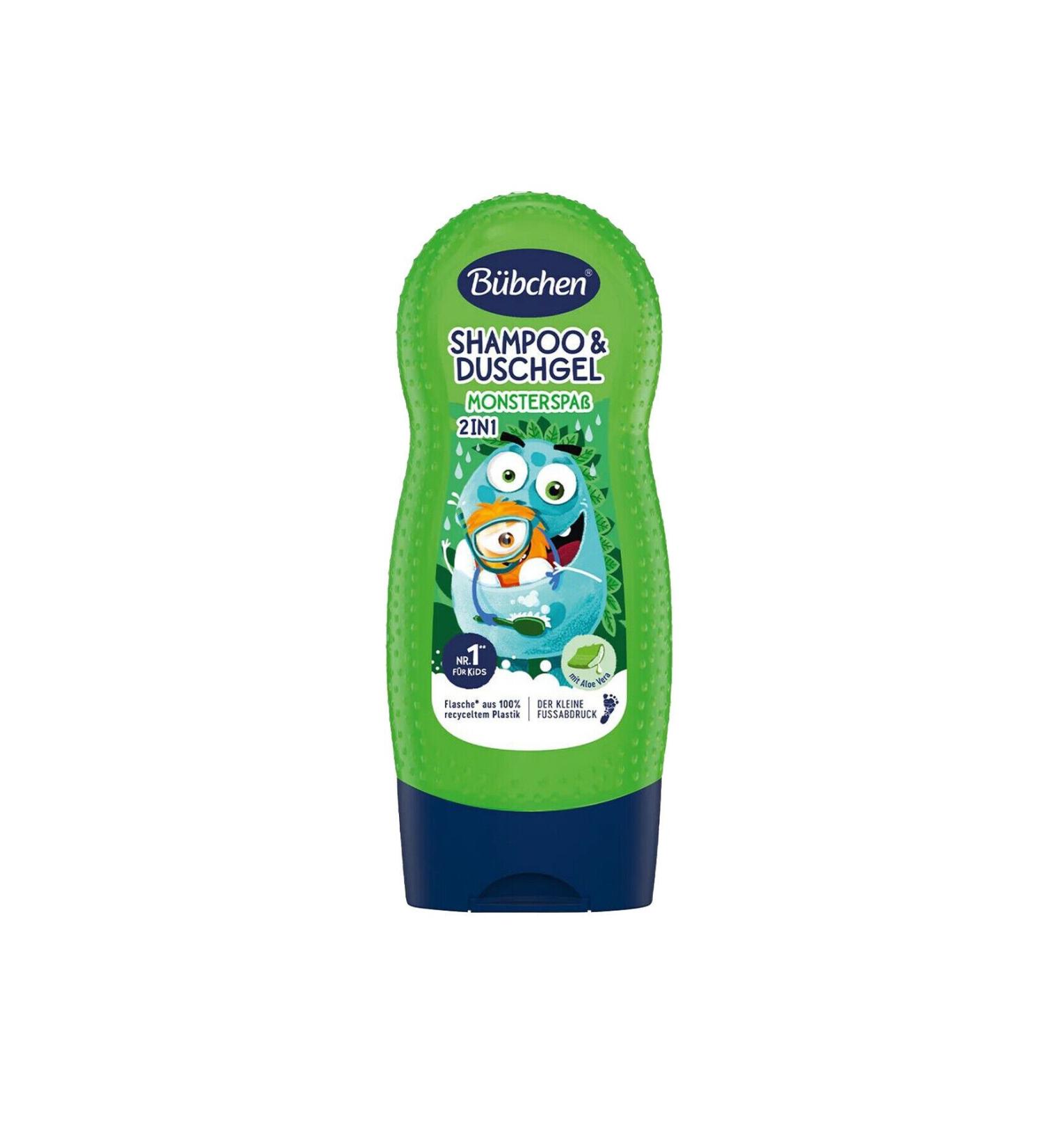 B bchen Kids Shampoo & Shower Gel 2 in 1 Monsterpab 230 ml