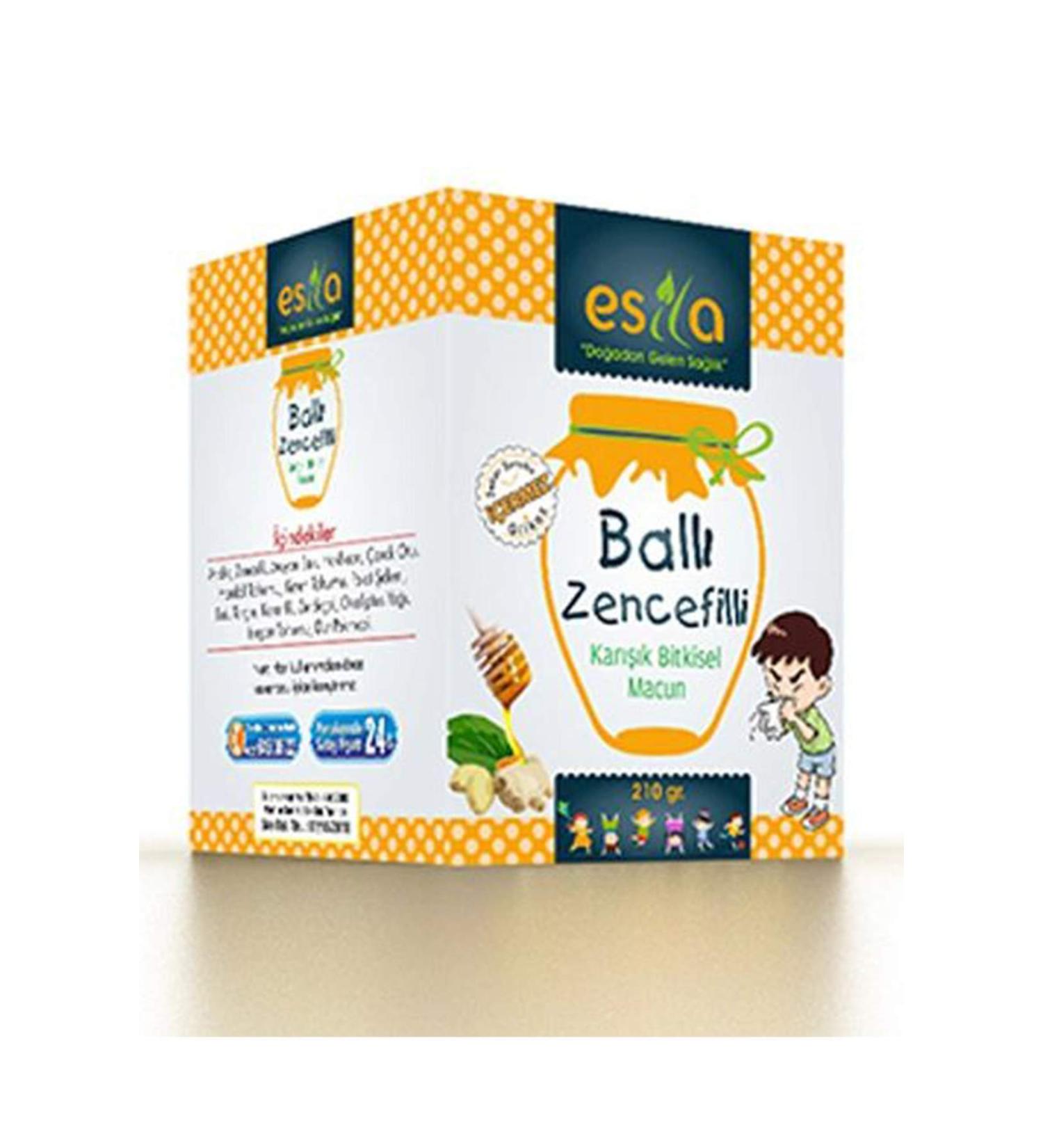 Honey Ginger Children's Paste 210 Gr.- Special
