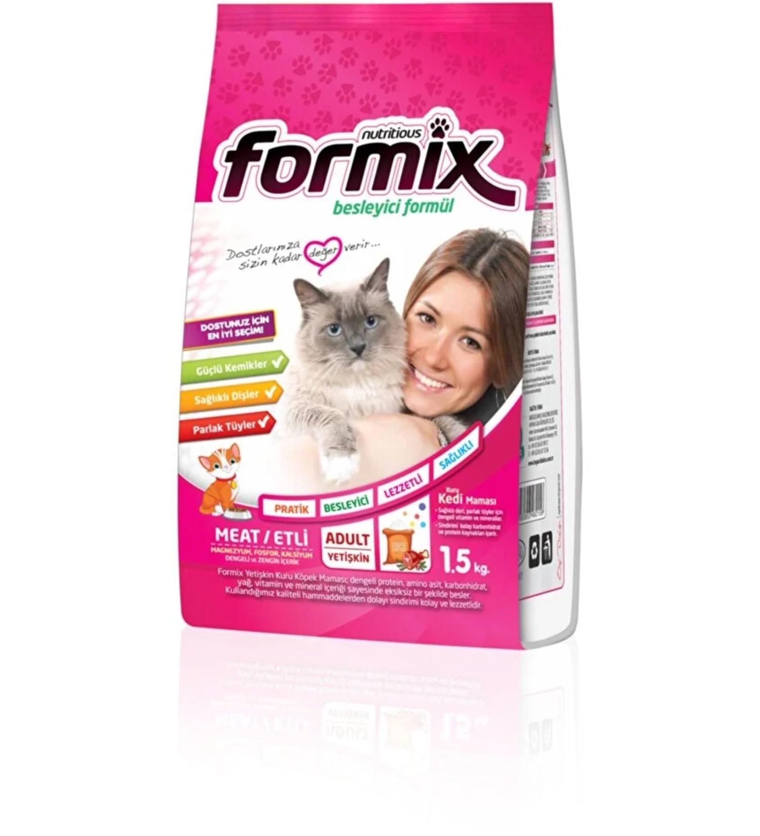 For mix Formix 1.5 Kg Meat Cat Food