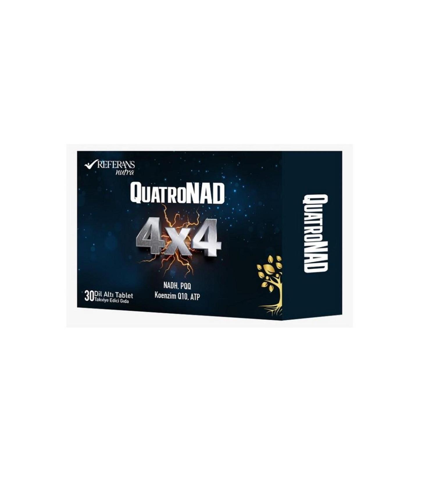 Reference Nutra QuatroNAD 30 Sublingual Tablet