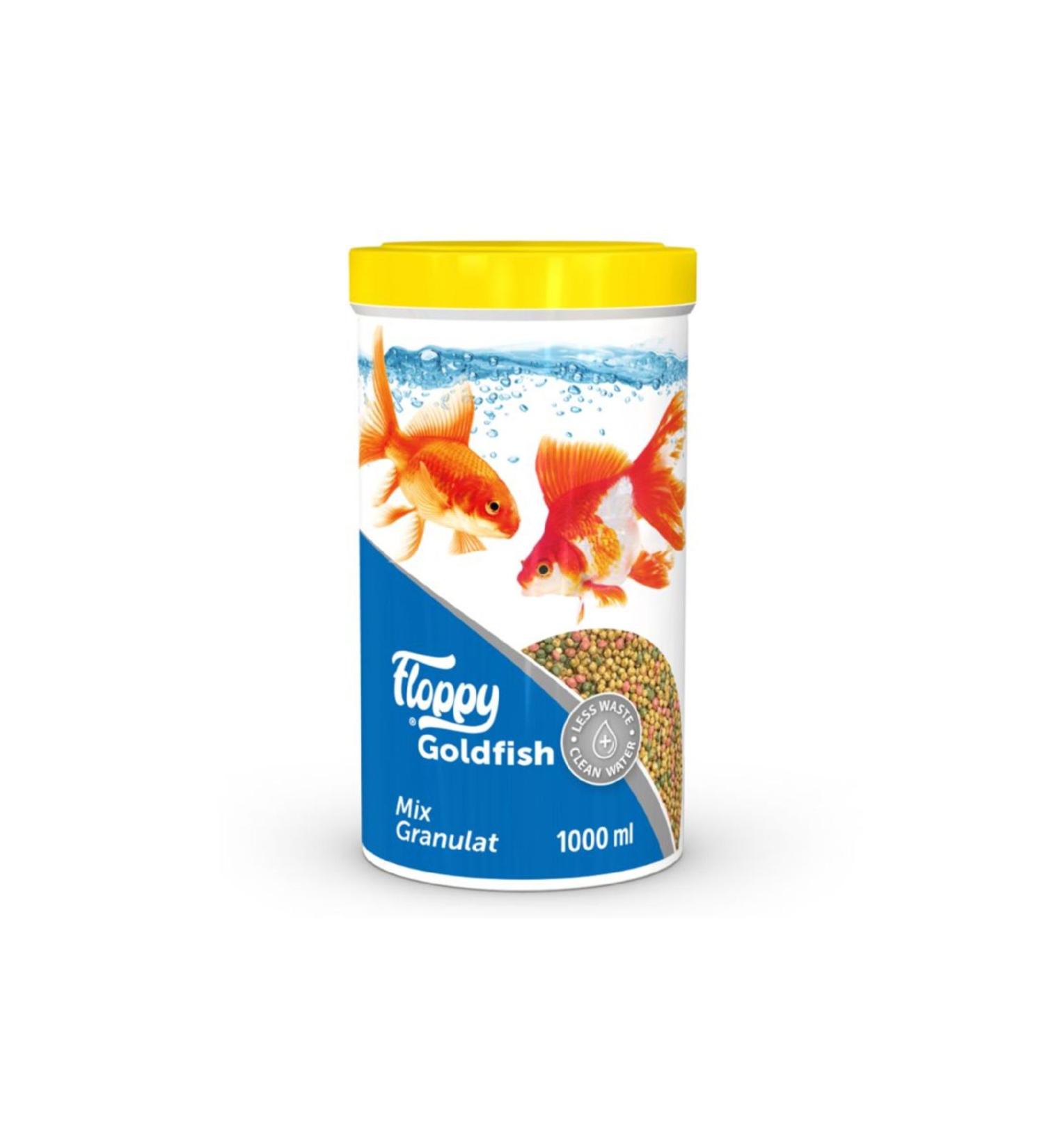 Floppy Koi Goldfish Mix Granulate Japanese Fish Food 1000 Ml