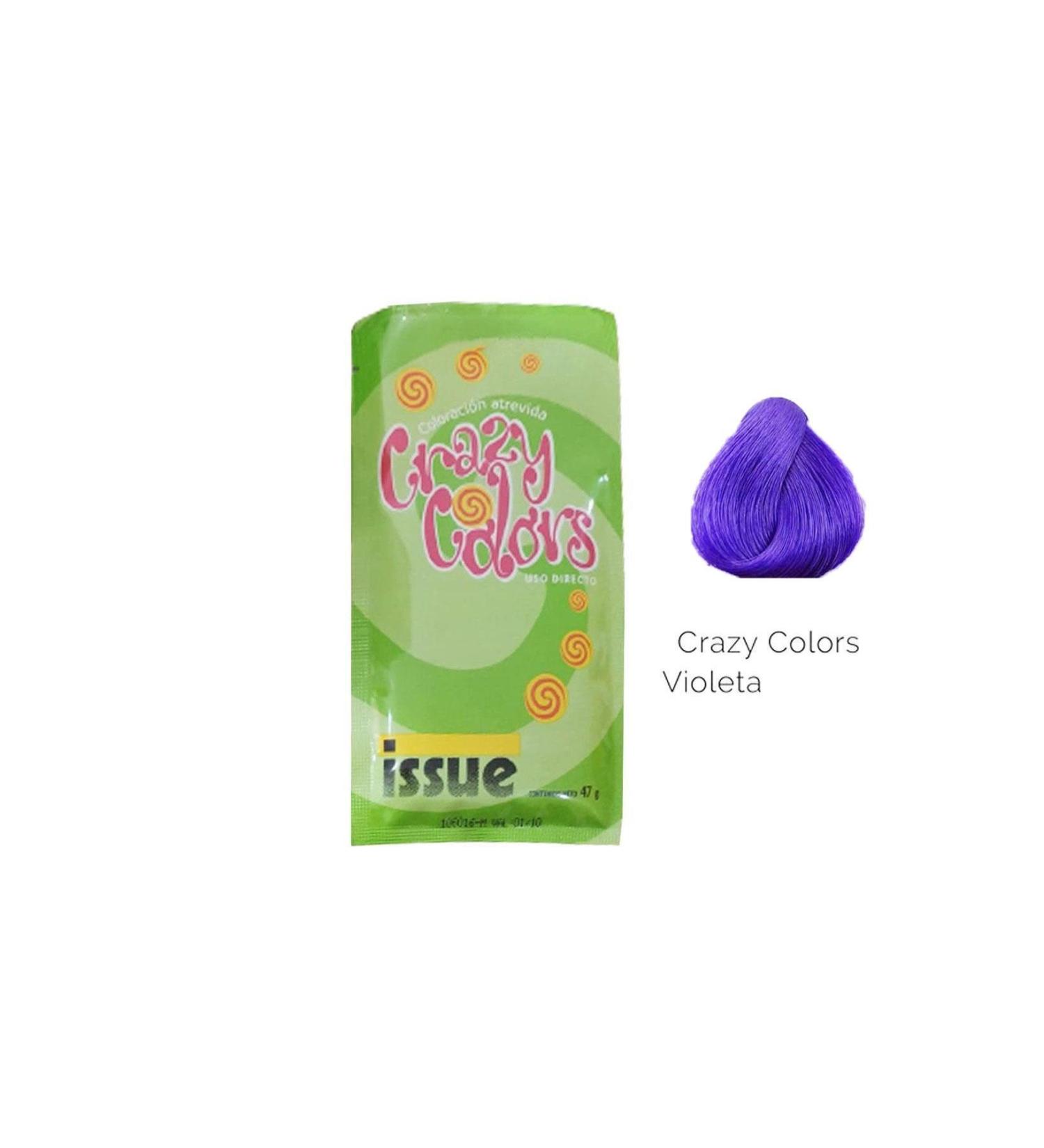 Art Issues Press Issue Crazy Colors Semi Permanent Hair Dye 47 gr - Violeta Crazy